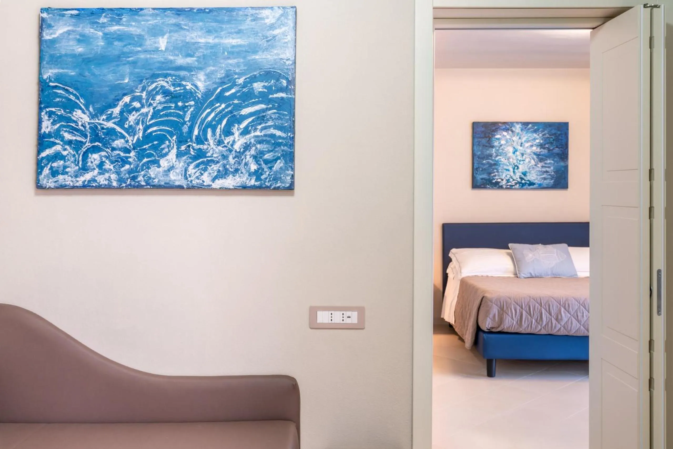 Photo of the whole room, Bed in Hotel Baia di Talamone