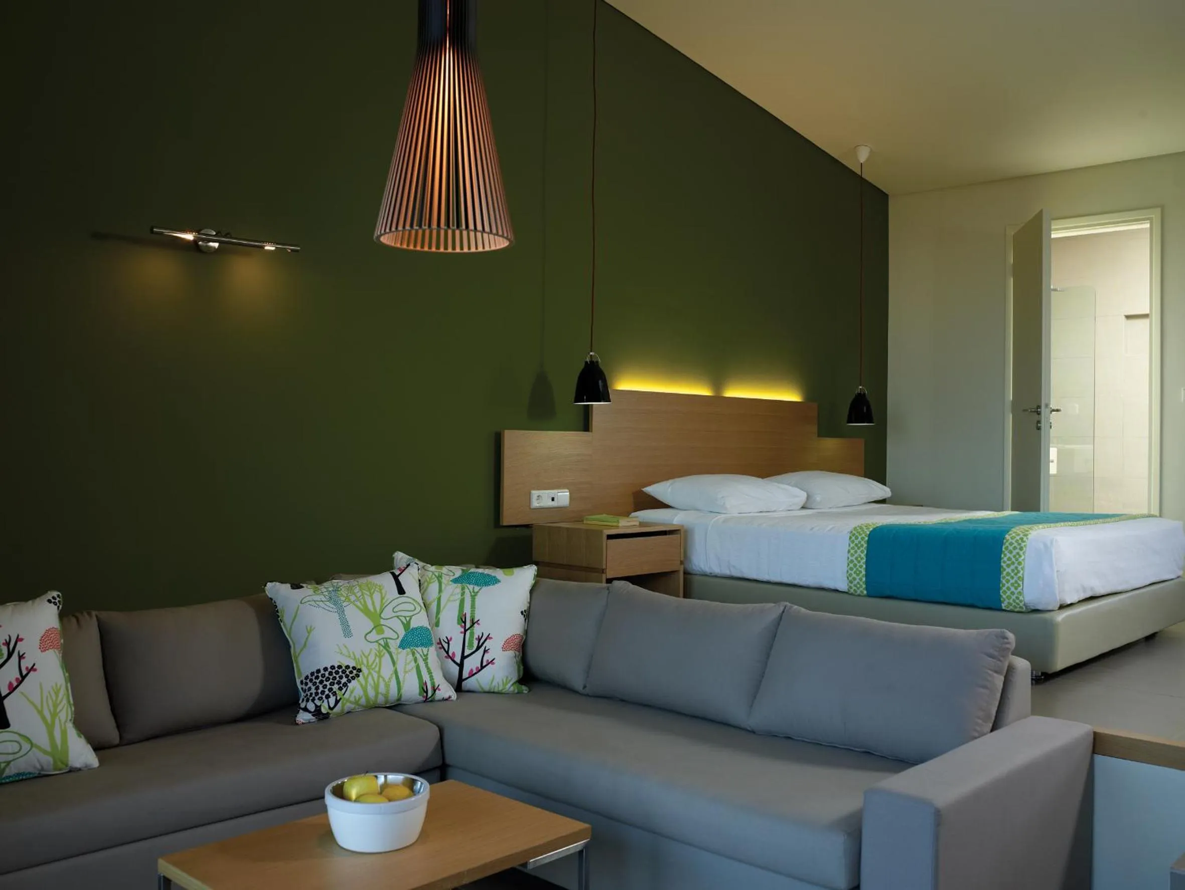 Photo of the whole room, Bed in Thalatta Seaside Hotel