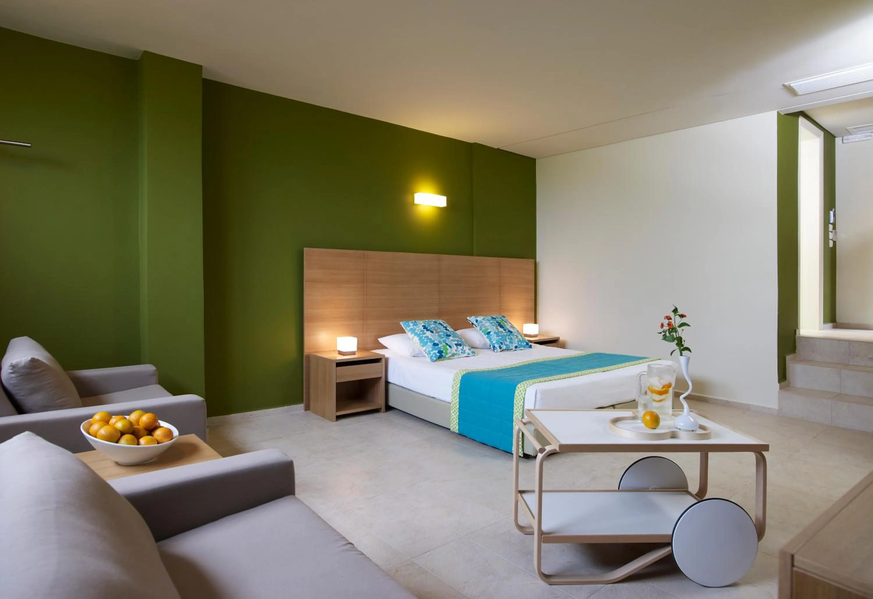 Bedroom, Bed in Thalatta Seaside Hotel