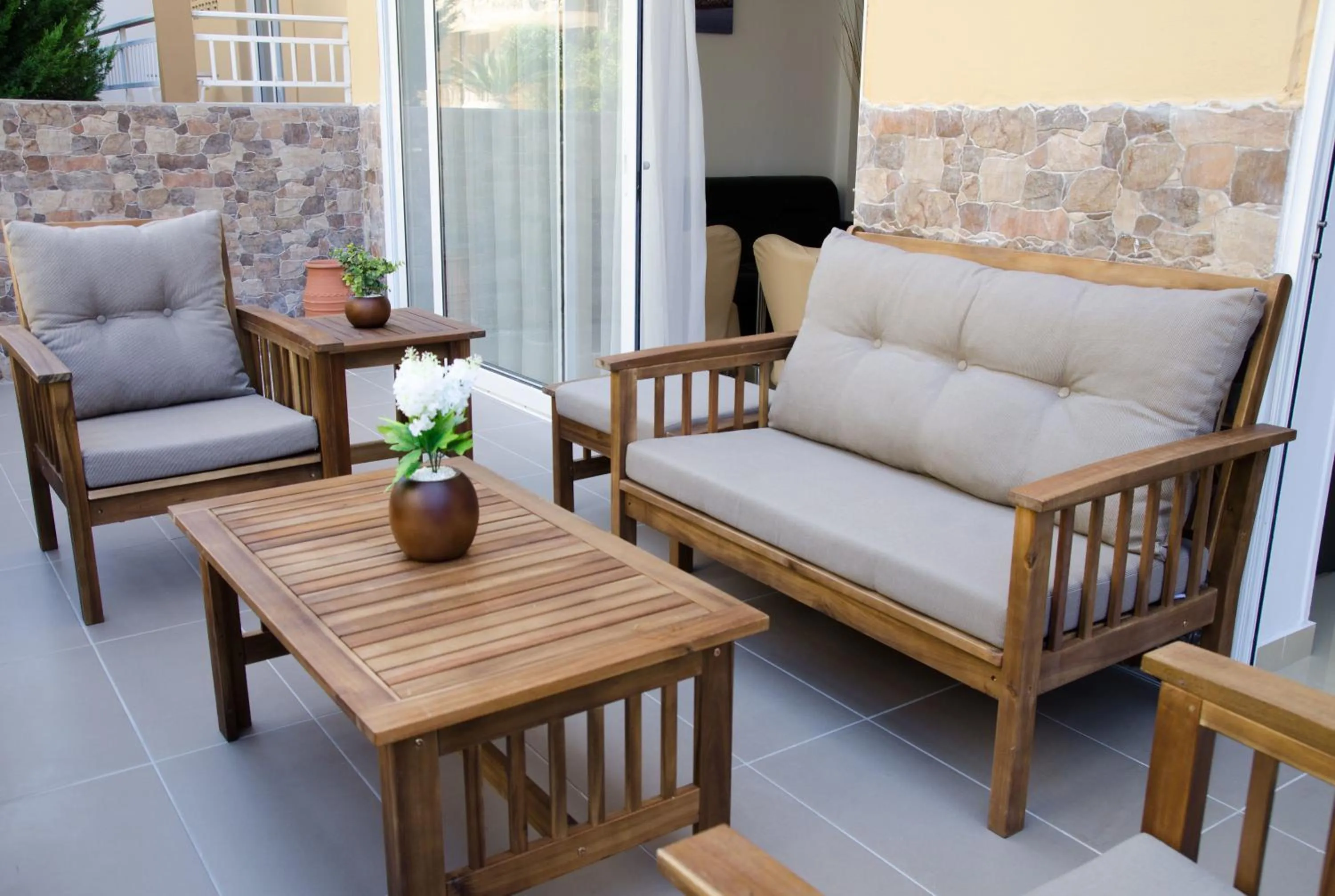 Decorative detail in Filmar Hotel, Ixia, Rhodes