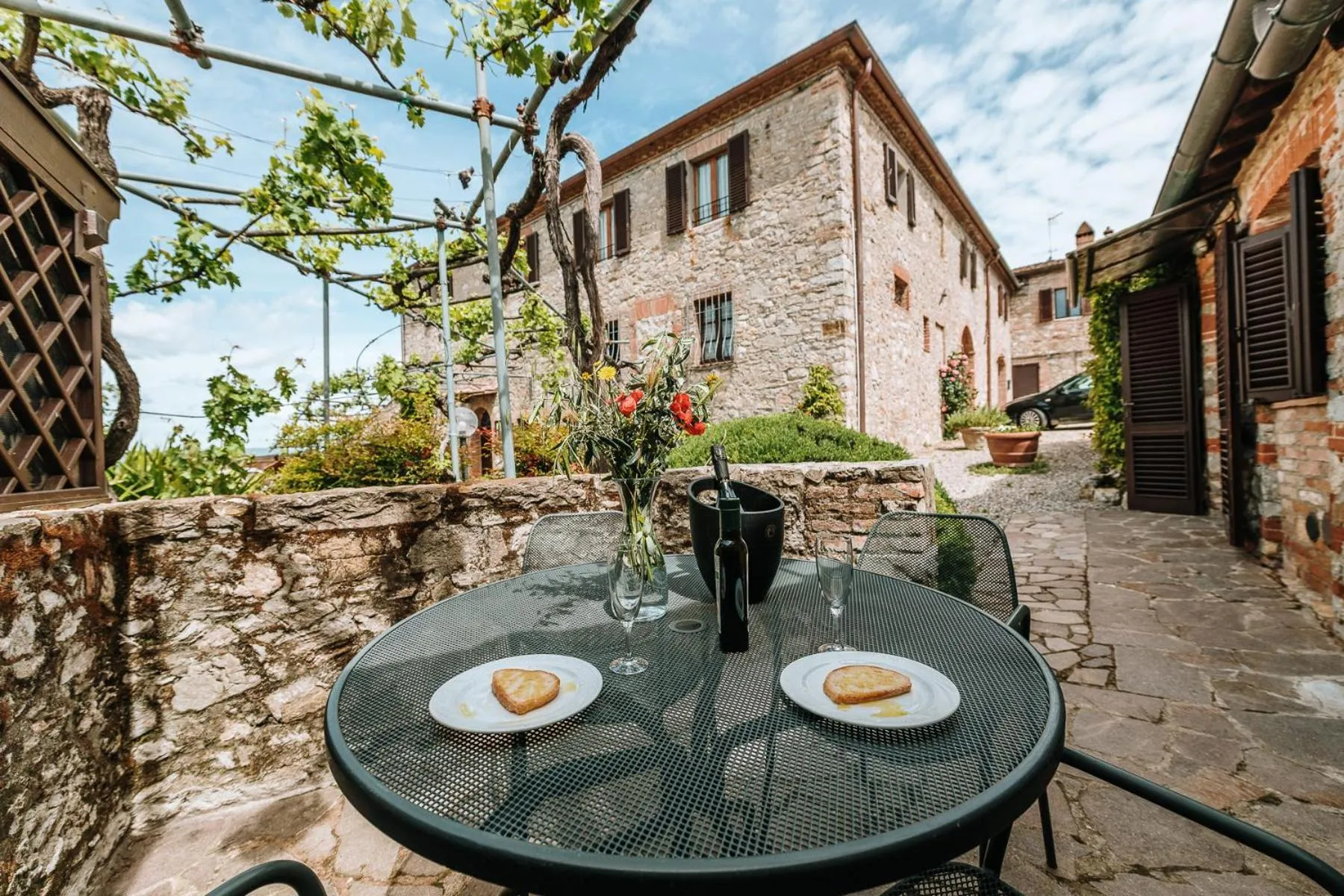 Patio in Villa Di Sotto