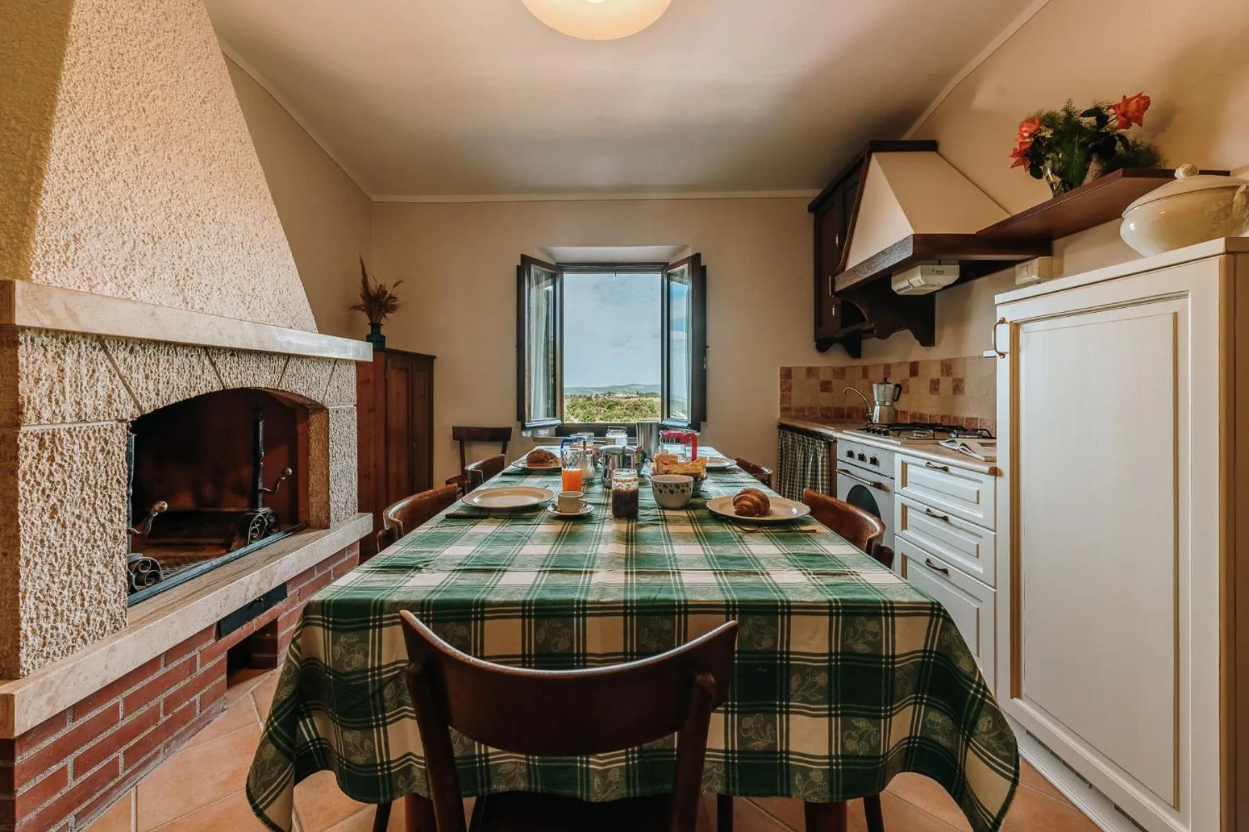 Living room in Villa Di Sotto