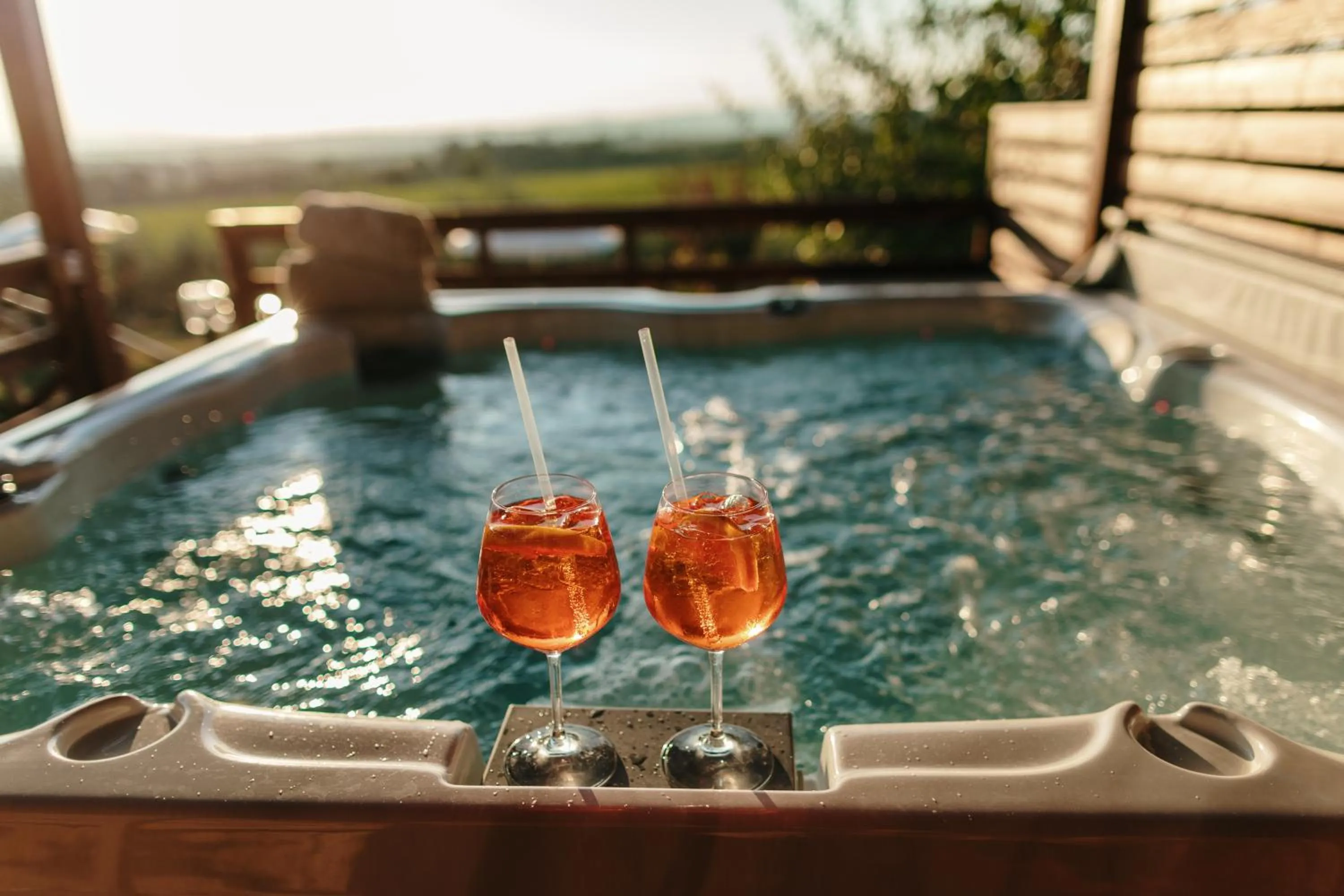 Swimming pool in Villa Di Sotto