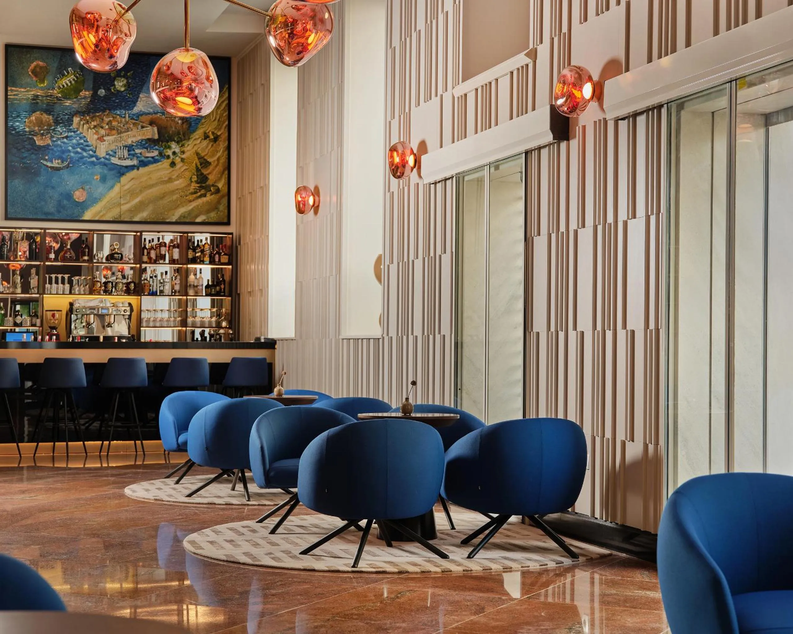 Lounge or bar in Palazzo President