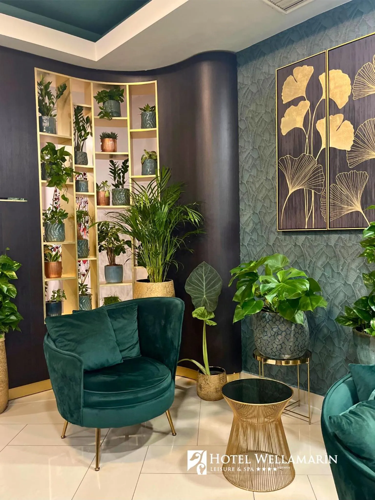 Lobby or reception in Hotel Wellamarin