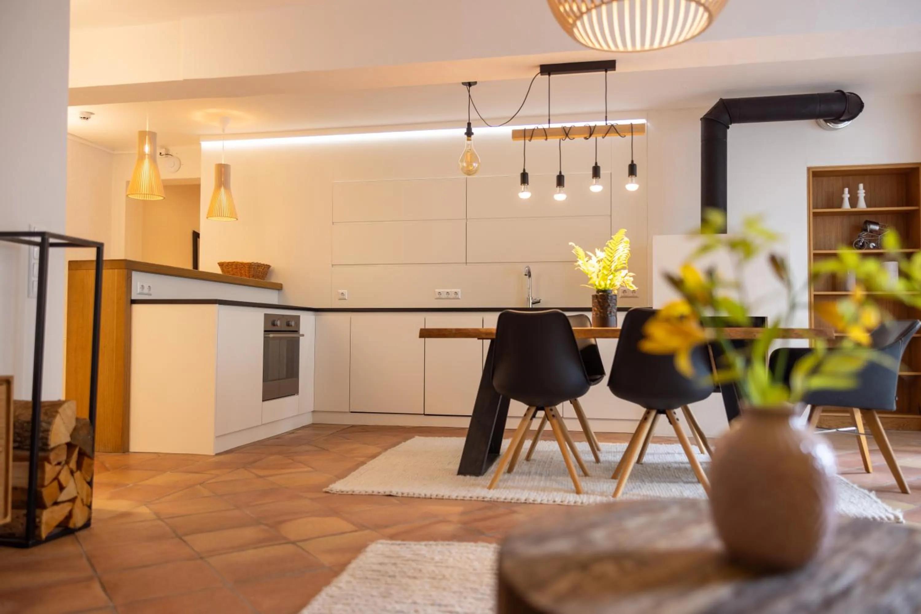 kitchen in Hotel Annelies