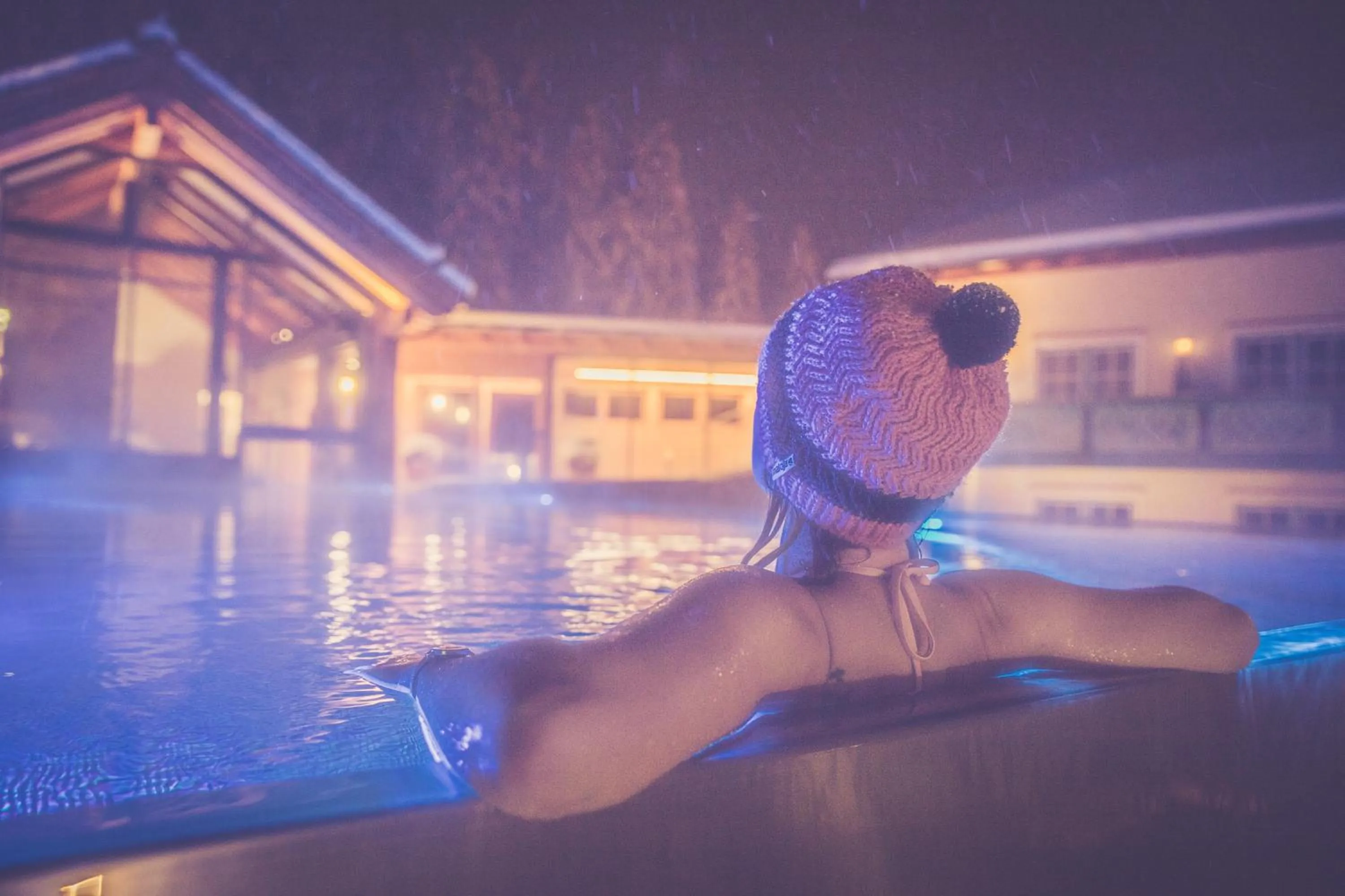 Swimming pool in Hotel Annelies