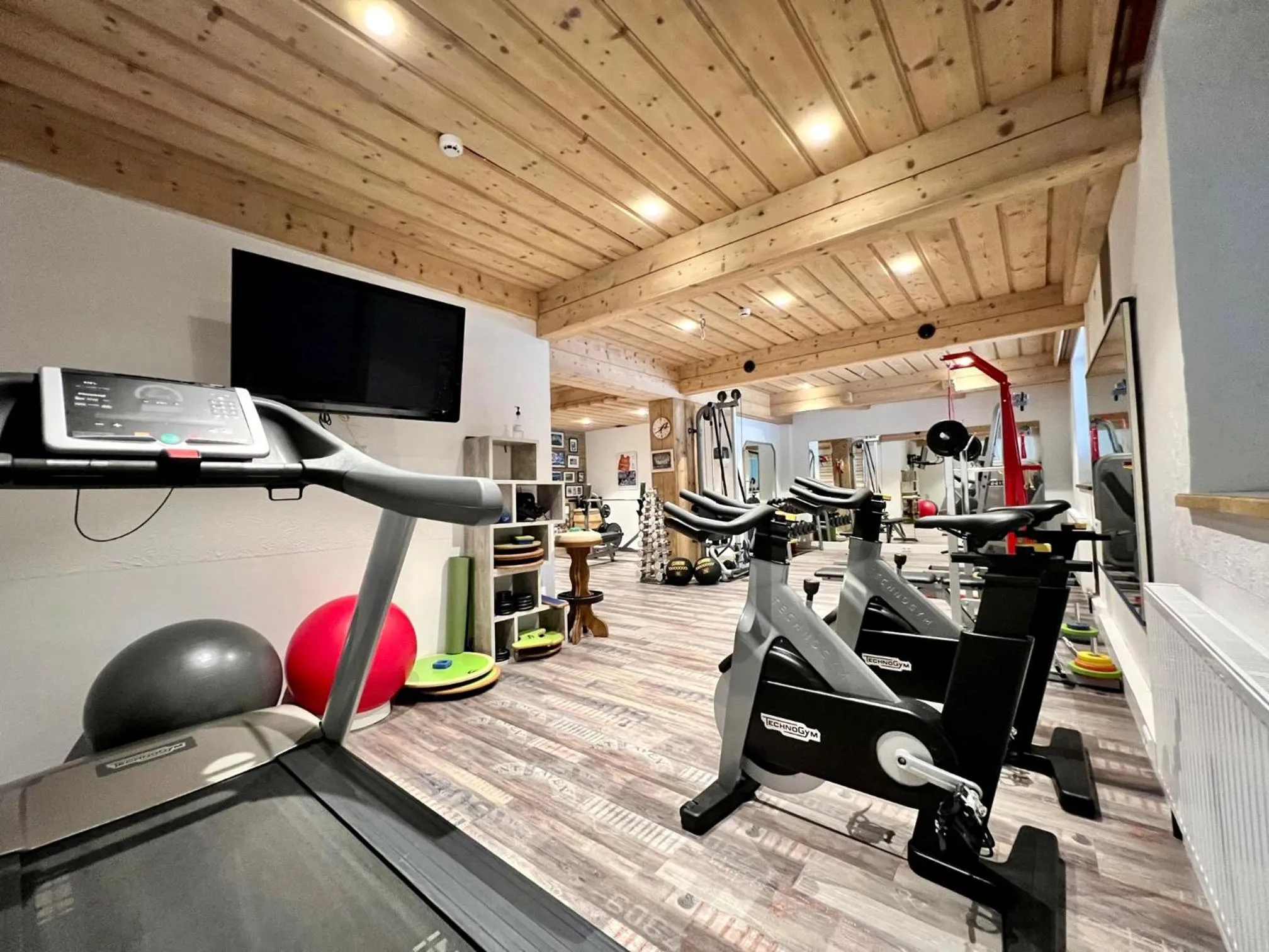 Fitness centre/facilities in Hotel Annelies