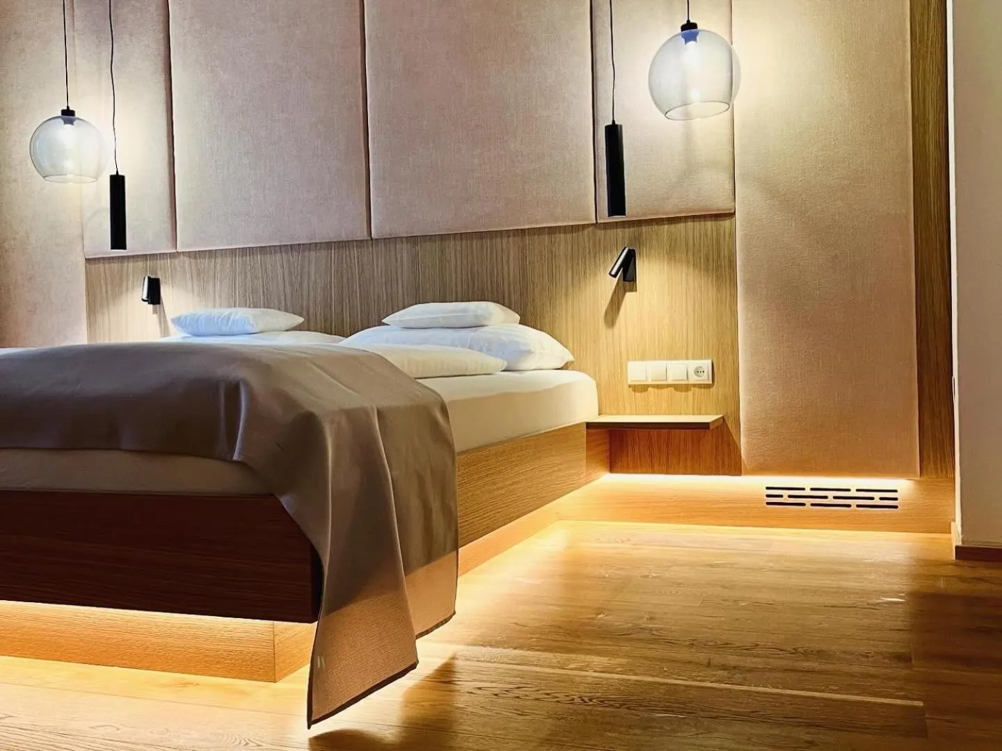 Bed in Hotel Annelies