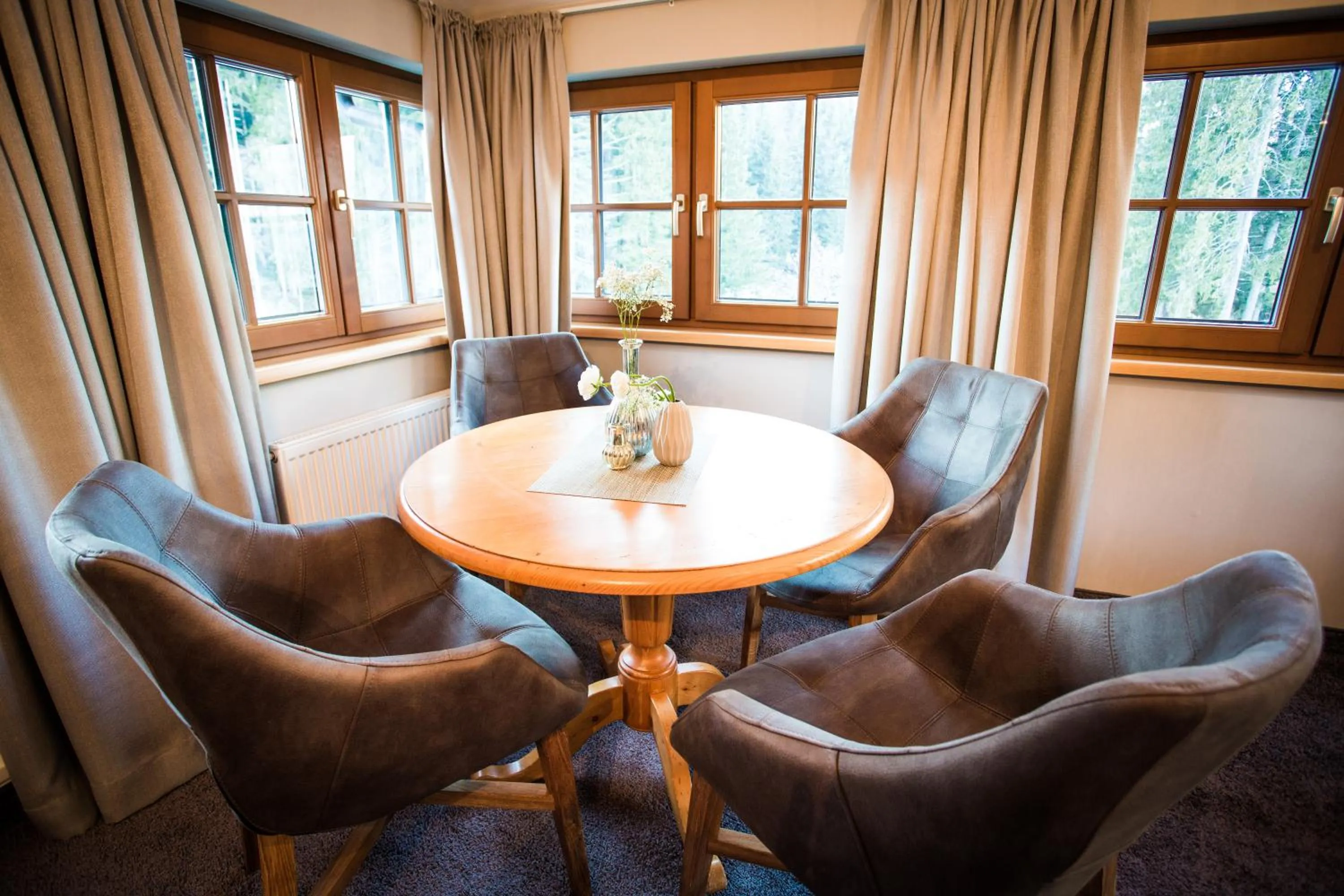 Dining area in Hotel Annelies