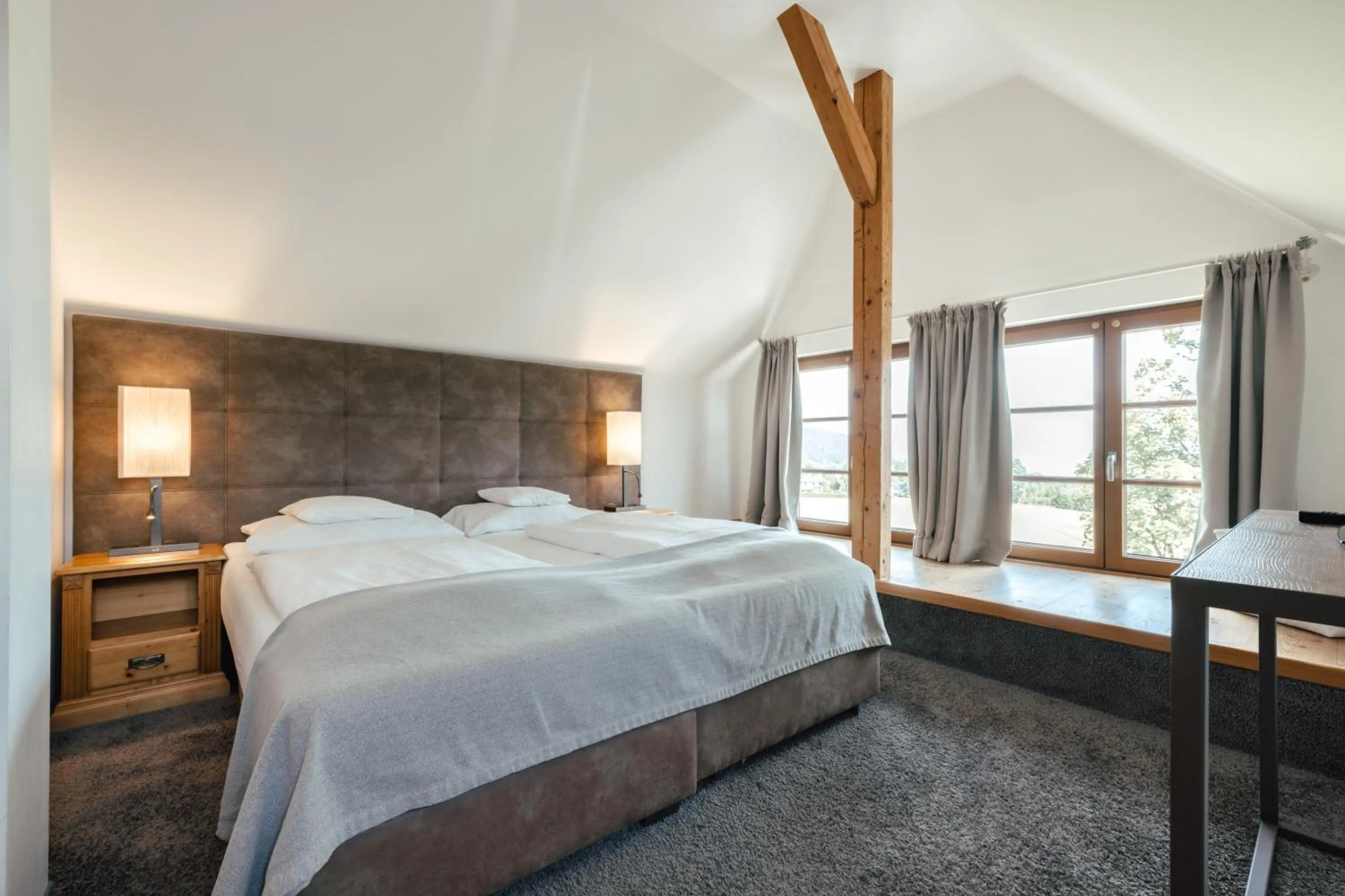 Bed in Hotel Annelies