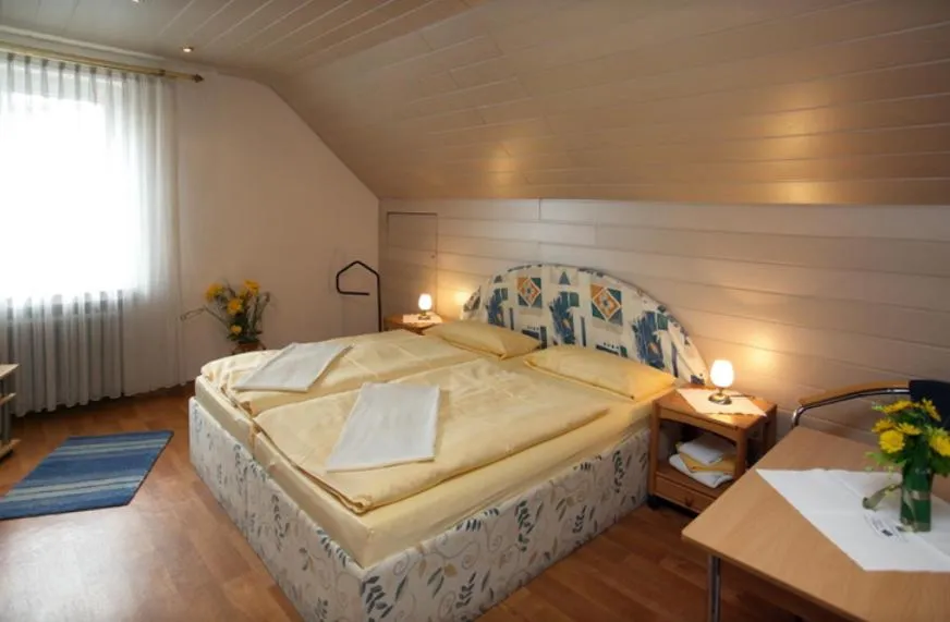 Bed in Pension Waldau