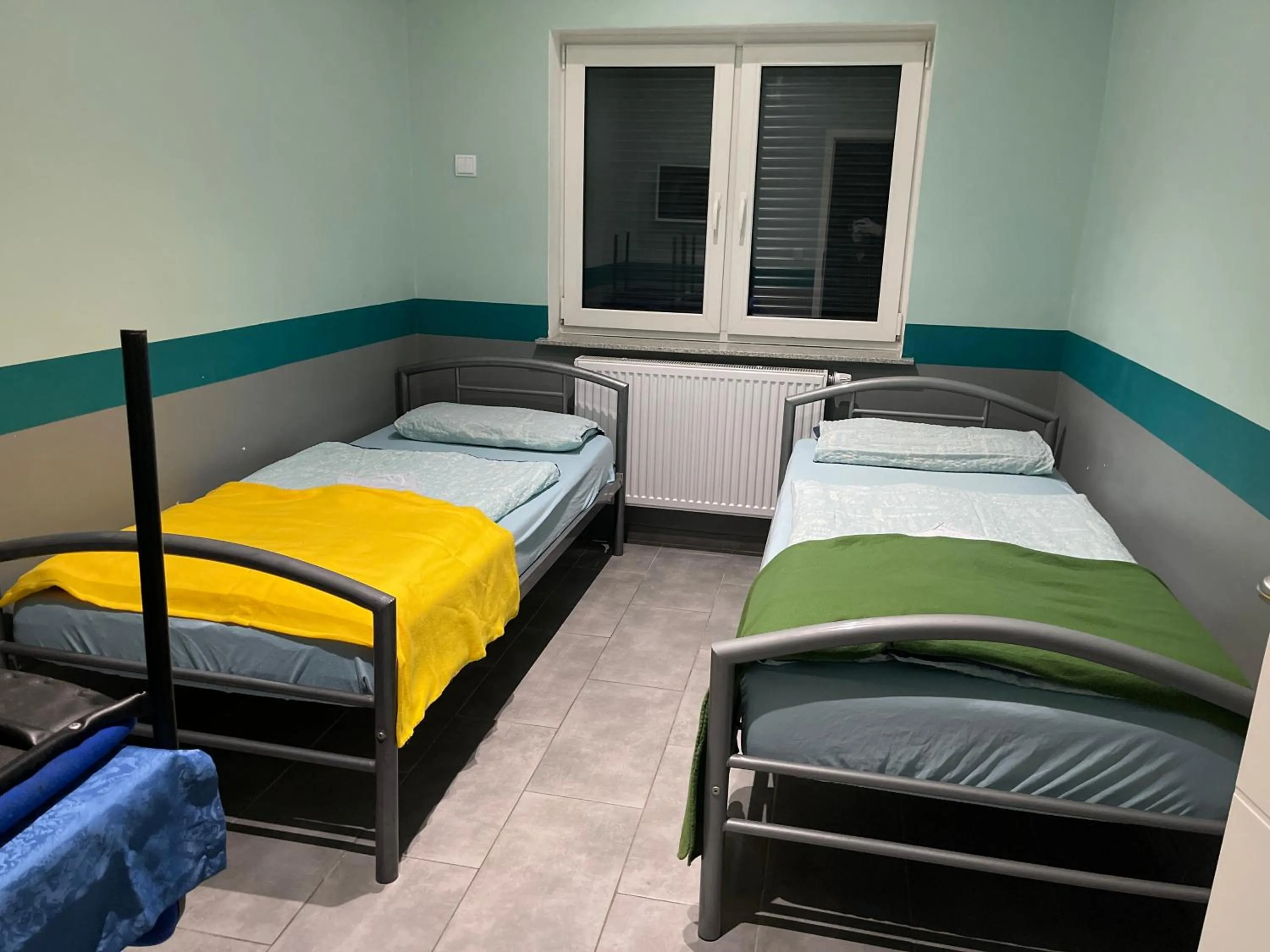 Bed in Pension Waldau