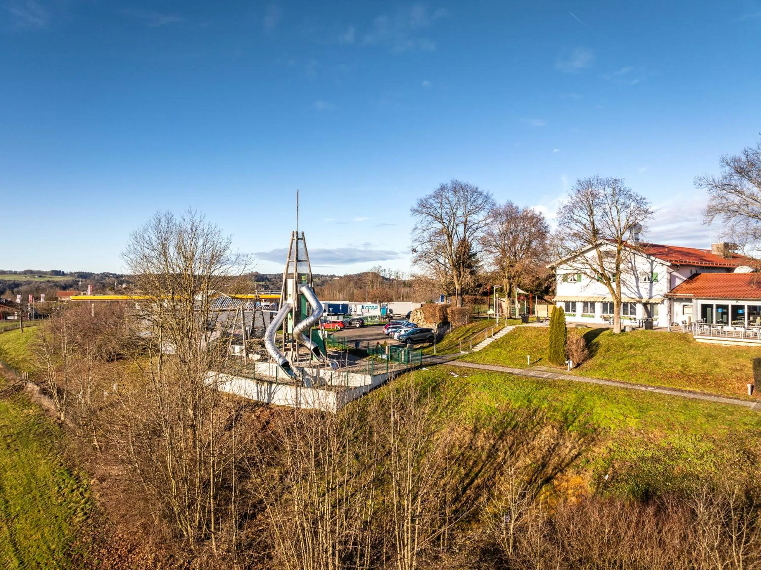 Area and facilities in Coffee Fellows Hotel Irschenberg Süd