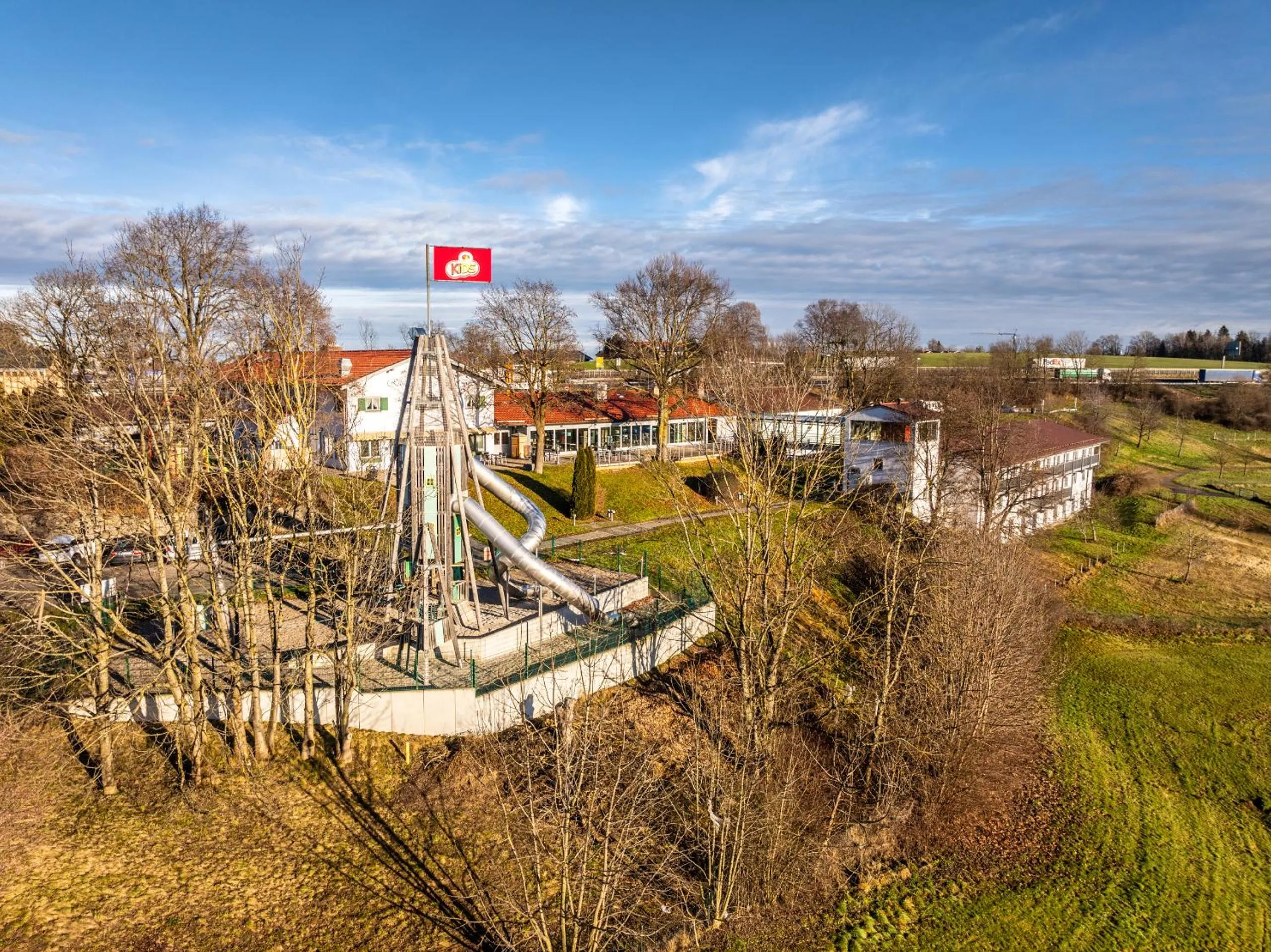 Property building in Coffee Fellows Hotel Irschenberg Süd