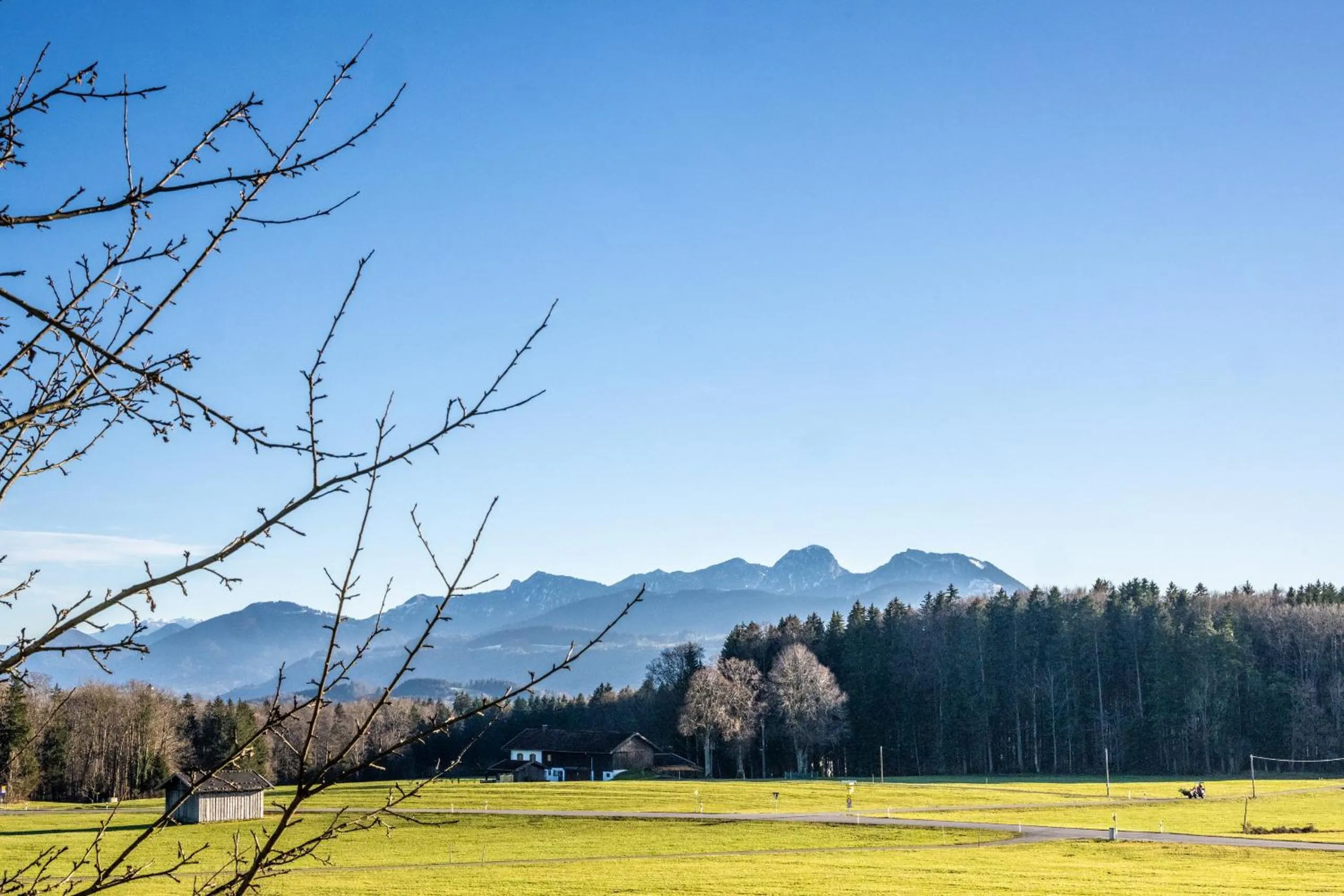 View (from property/room) in Coffee Fellows Hotel Irschenberg Süd