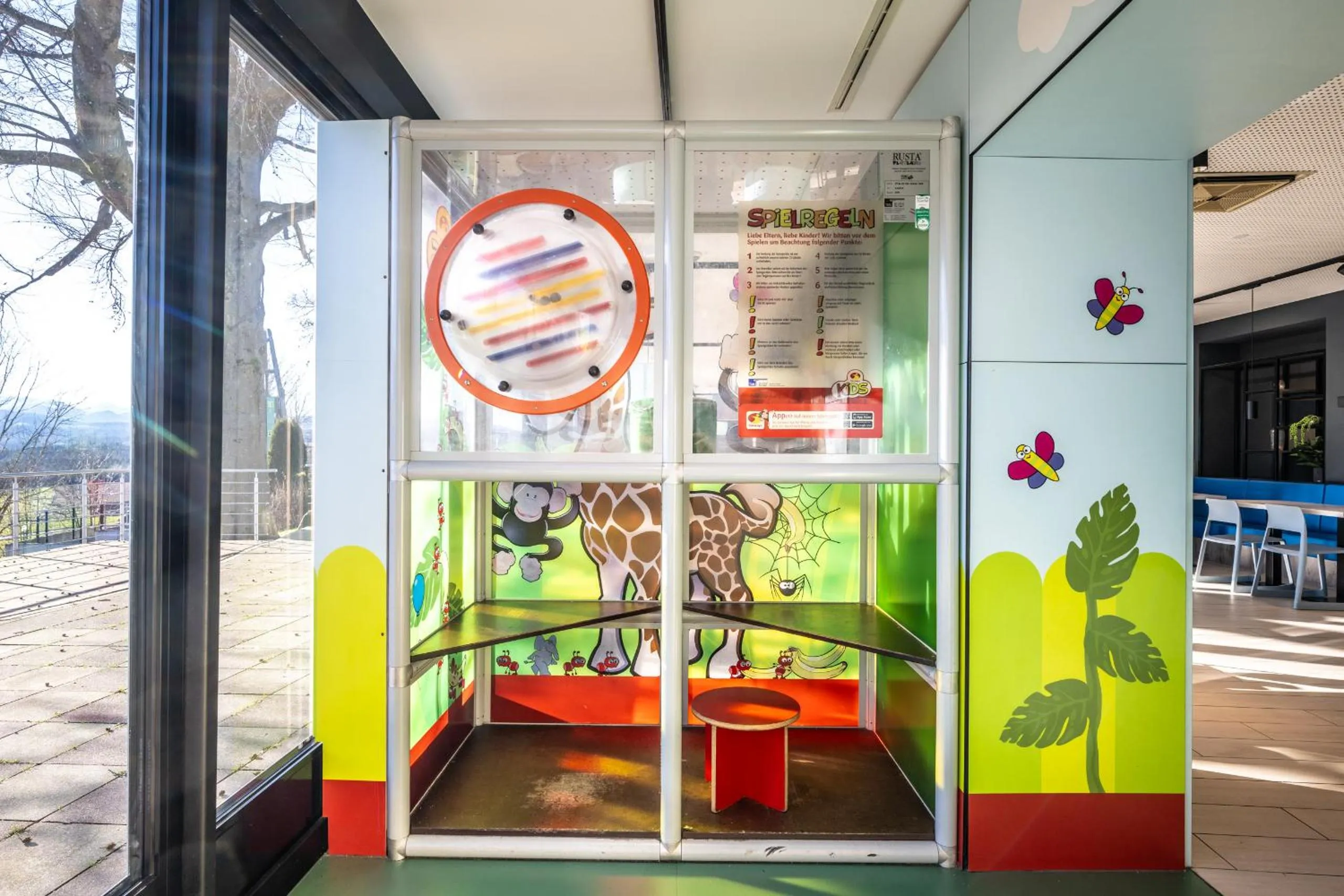 Children play ground in Coffee Fellows Hotel Irschenberg Süd