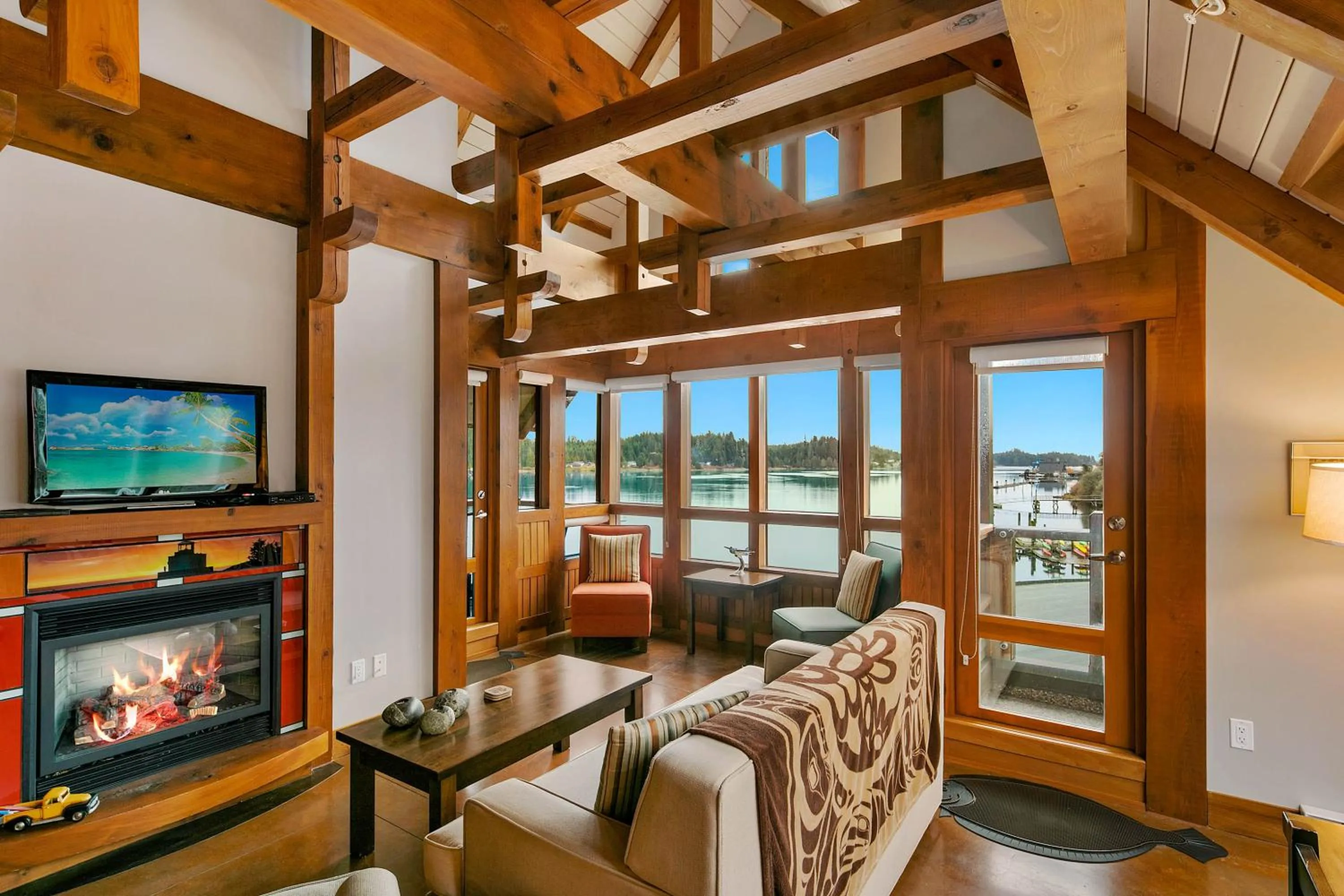 Living room in Black Rock Landing