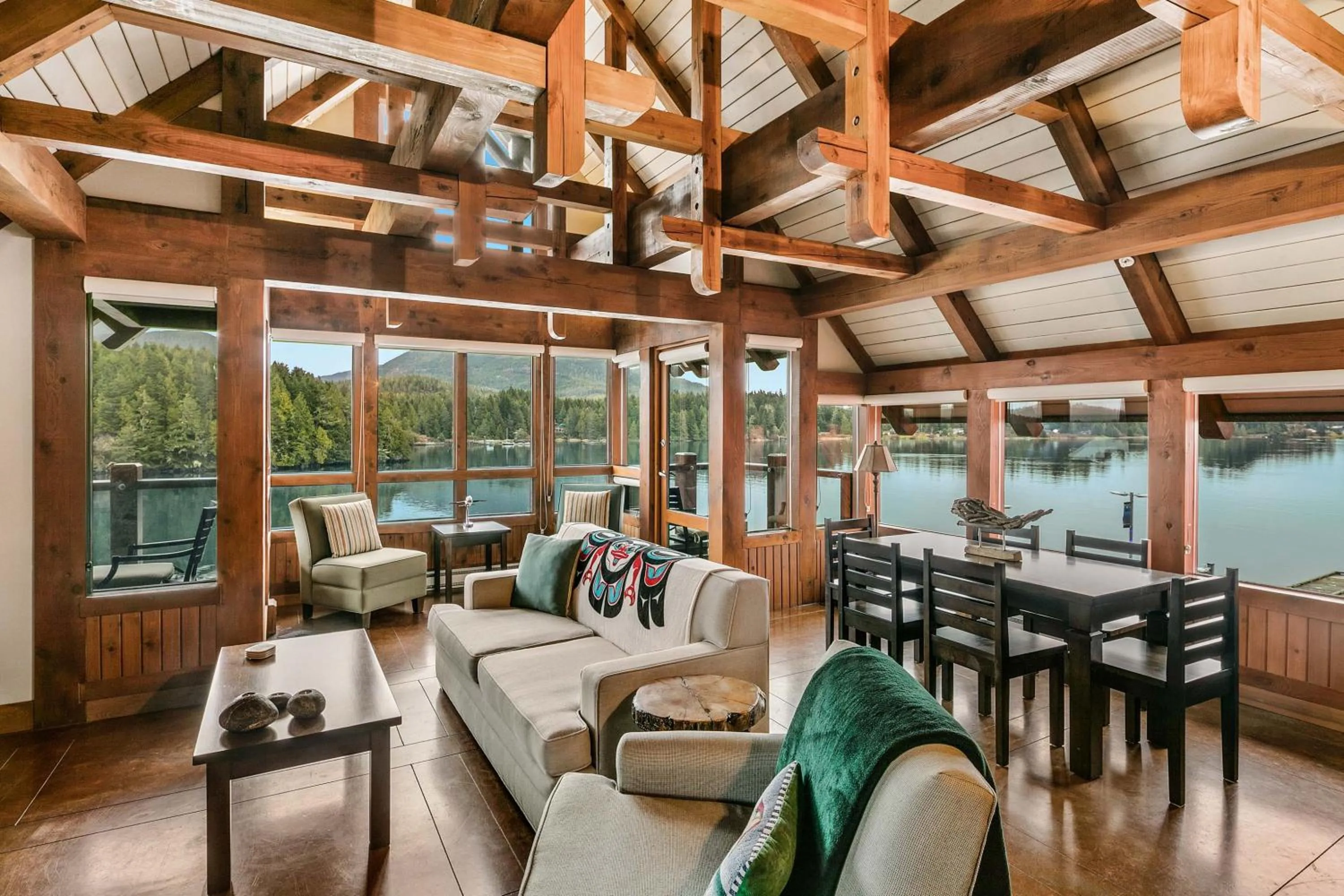 Living room in Black Rock Landing