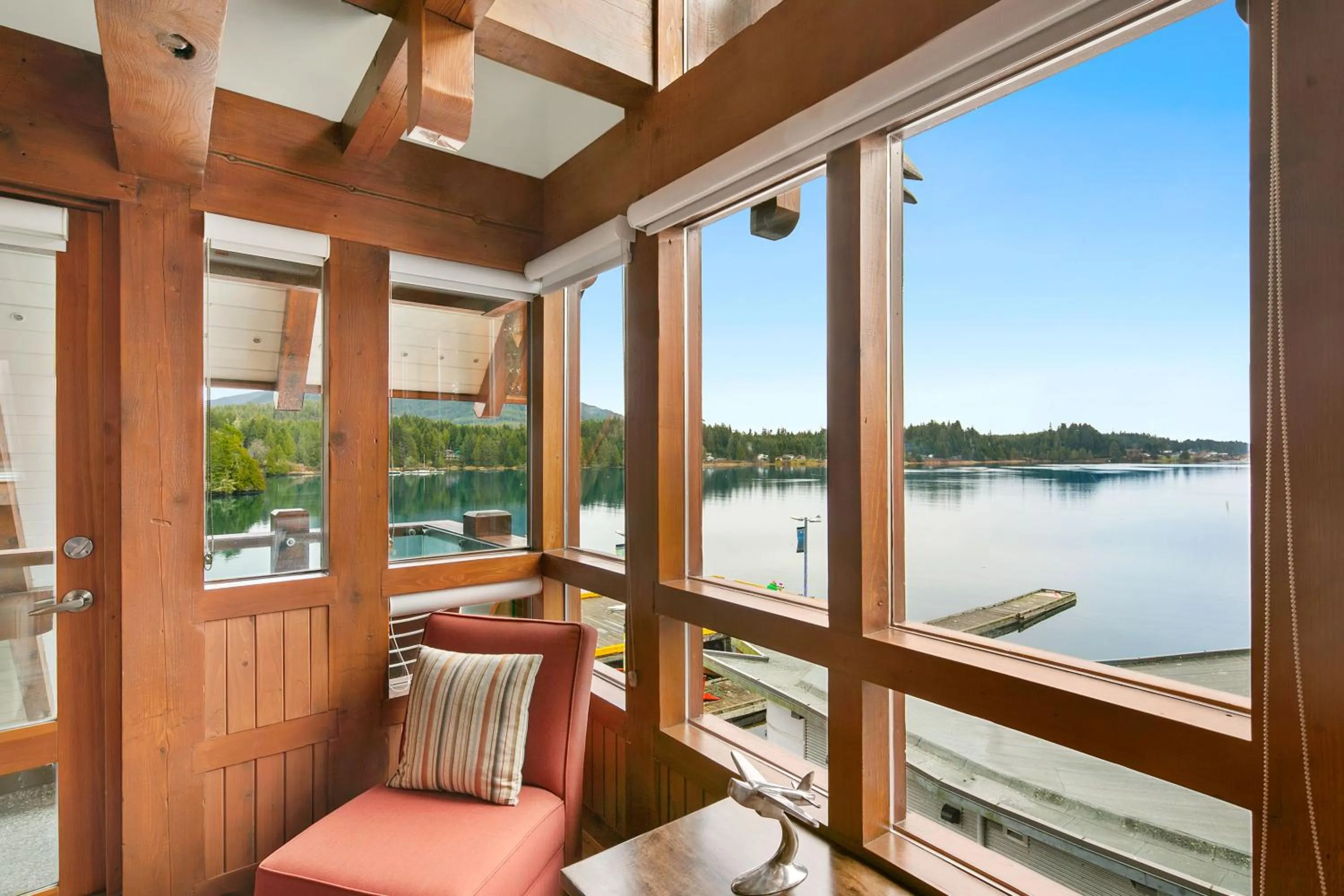 Seating area in Black Rock Landing
