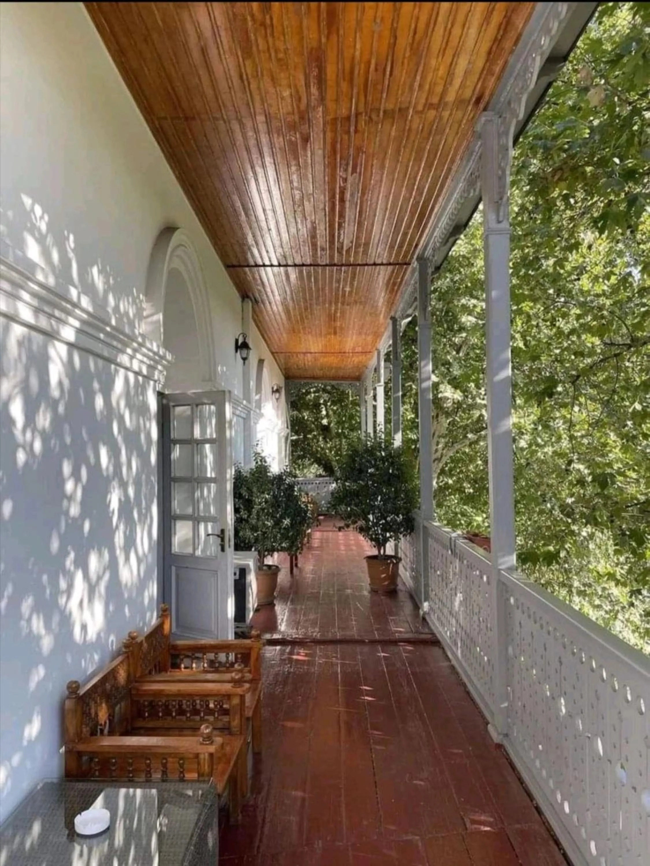 Balcony/Terrace in River Side Hotel Tbilisi