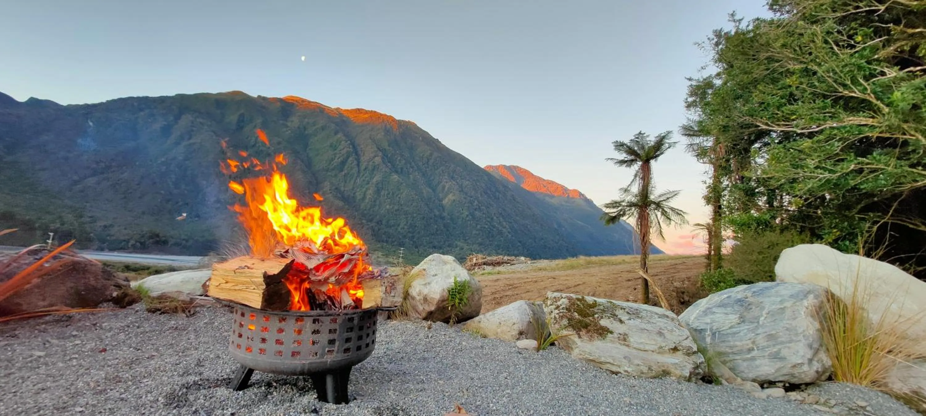 Natural landscape in Jackson's Retreat Alpine Holiday Park