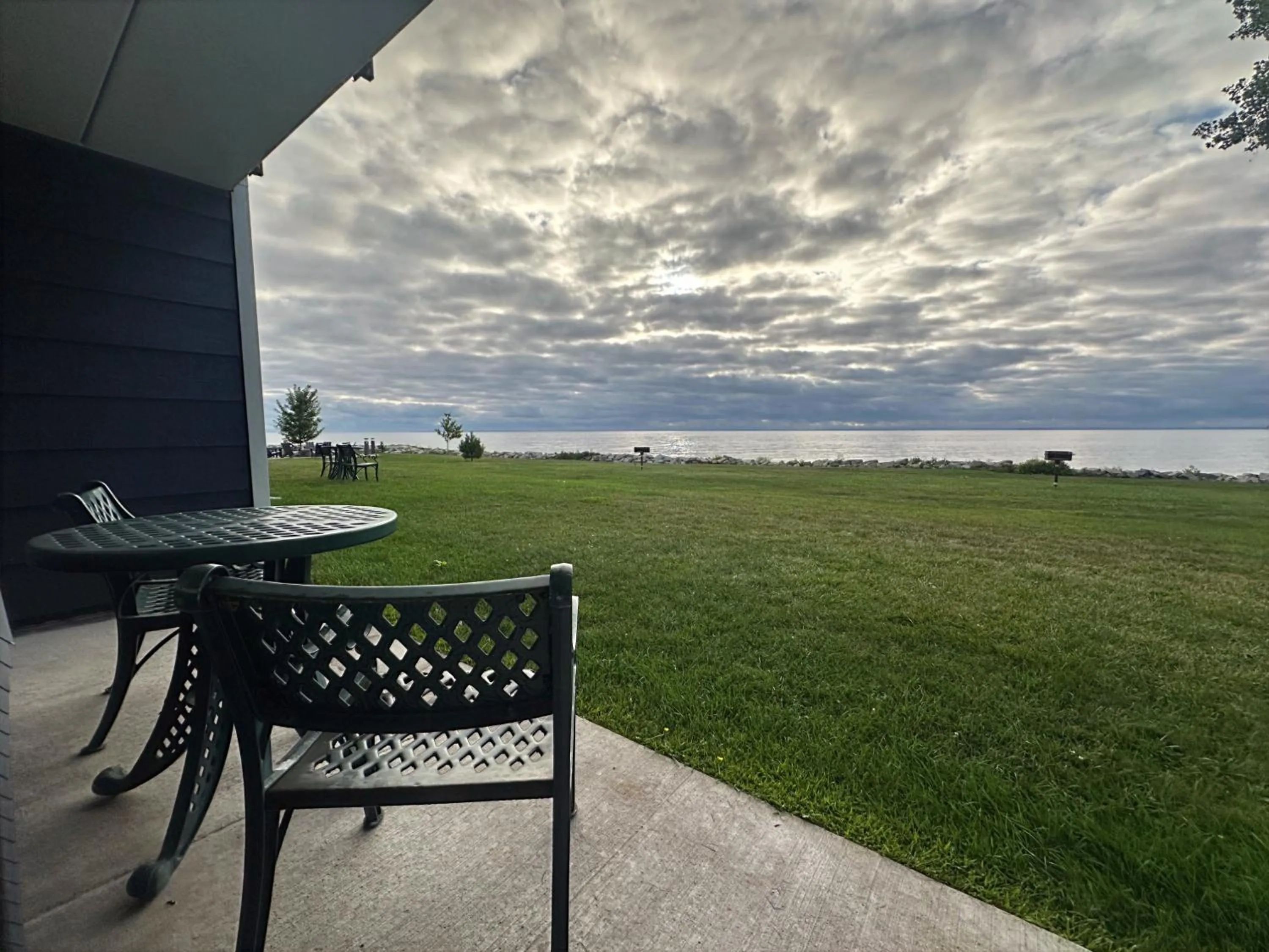 Patio in AmericInn by Wyndham Menominee