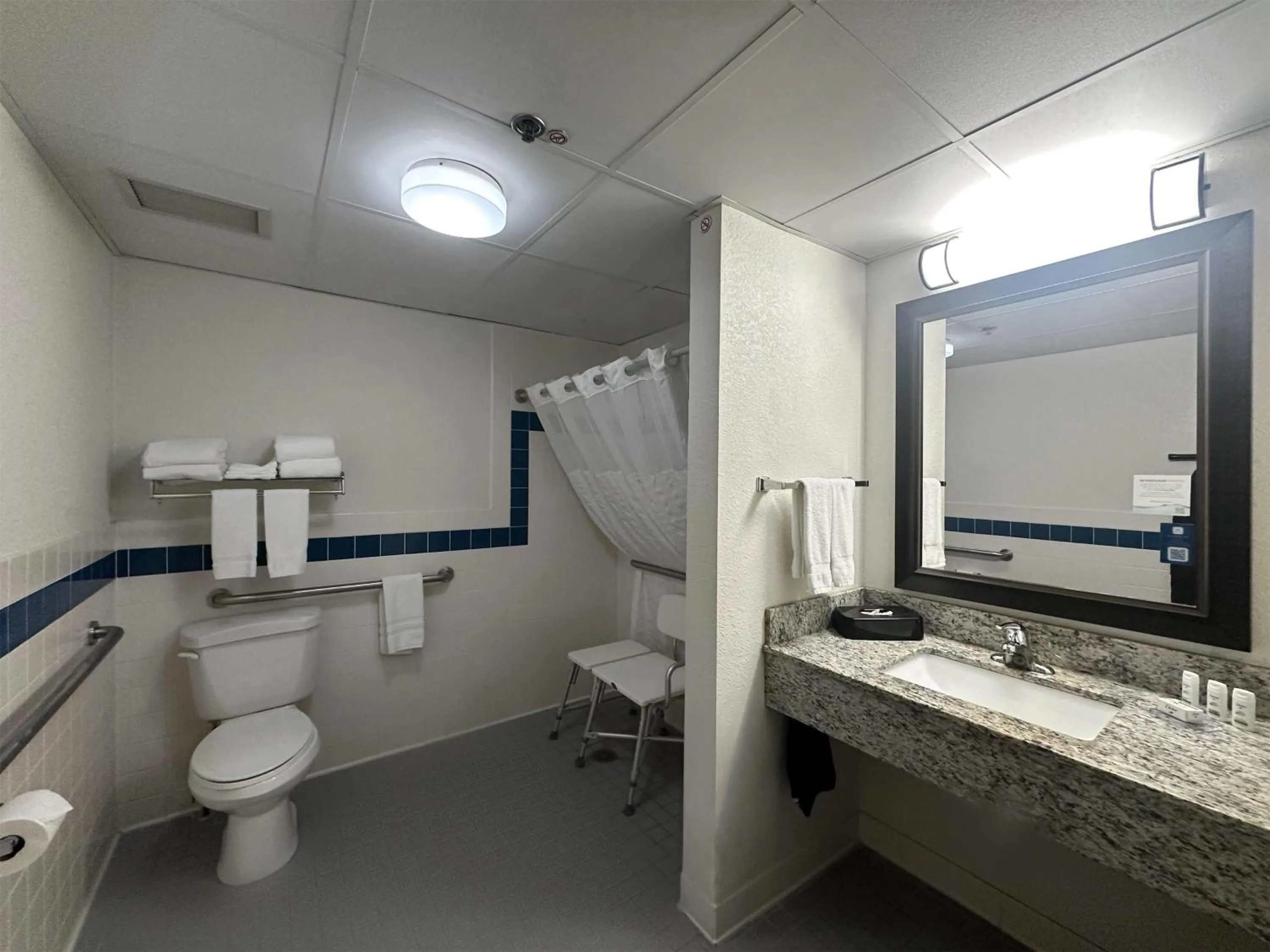 Shower in AmericInn by Wyndham Menominee