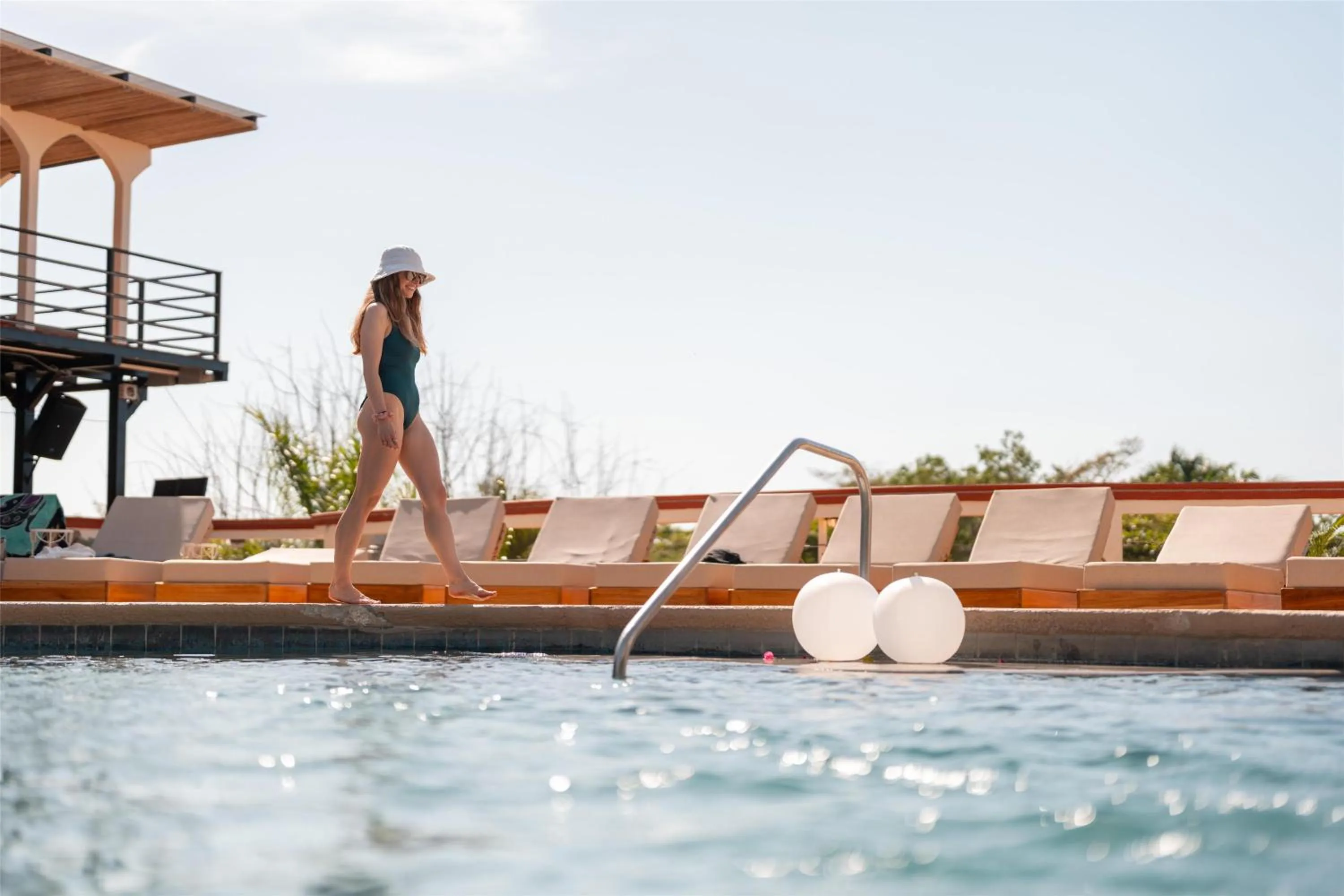 Pool view in Best Western Tamarindo Vista Villas