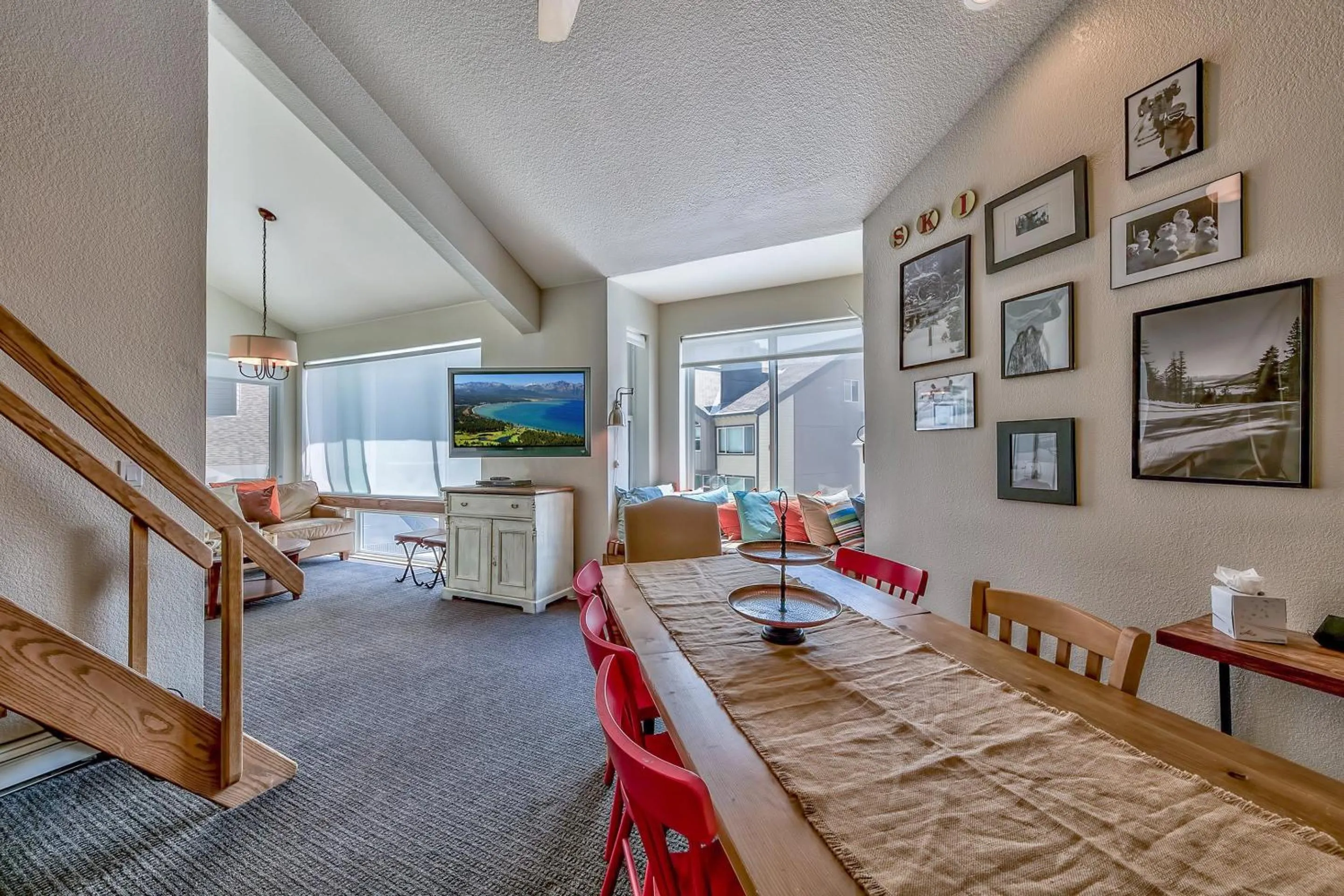 Living room in Kirkwood Mountain Resort Properties