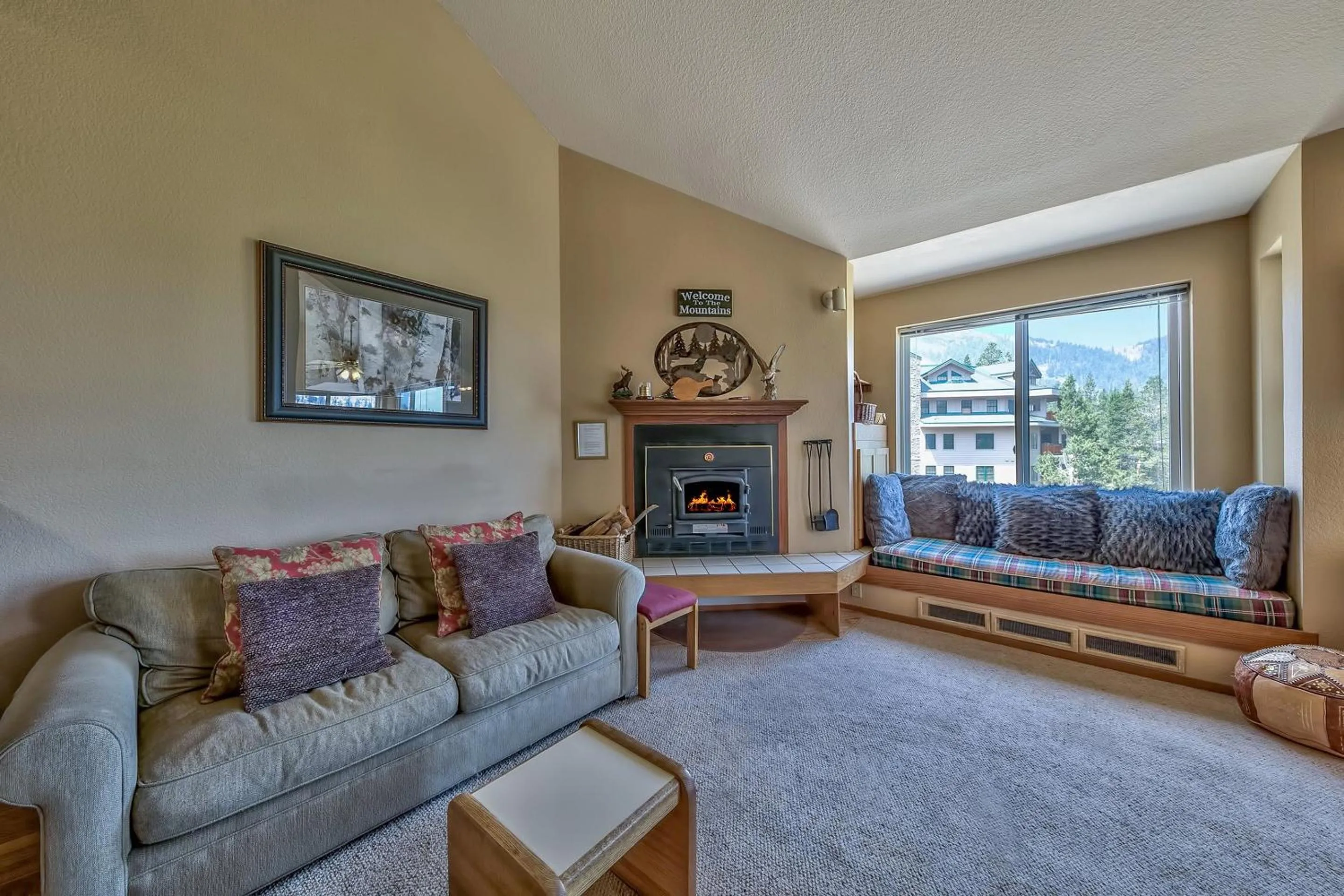 Living room in Kirkwood Mountain Resort Properties