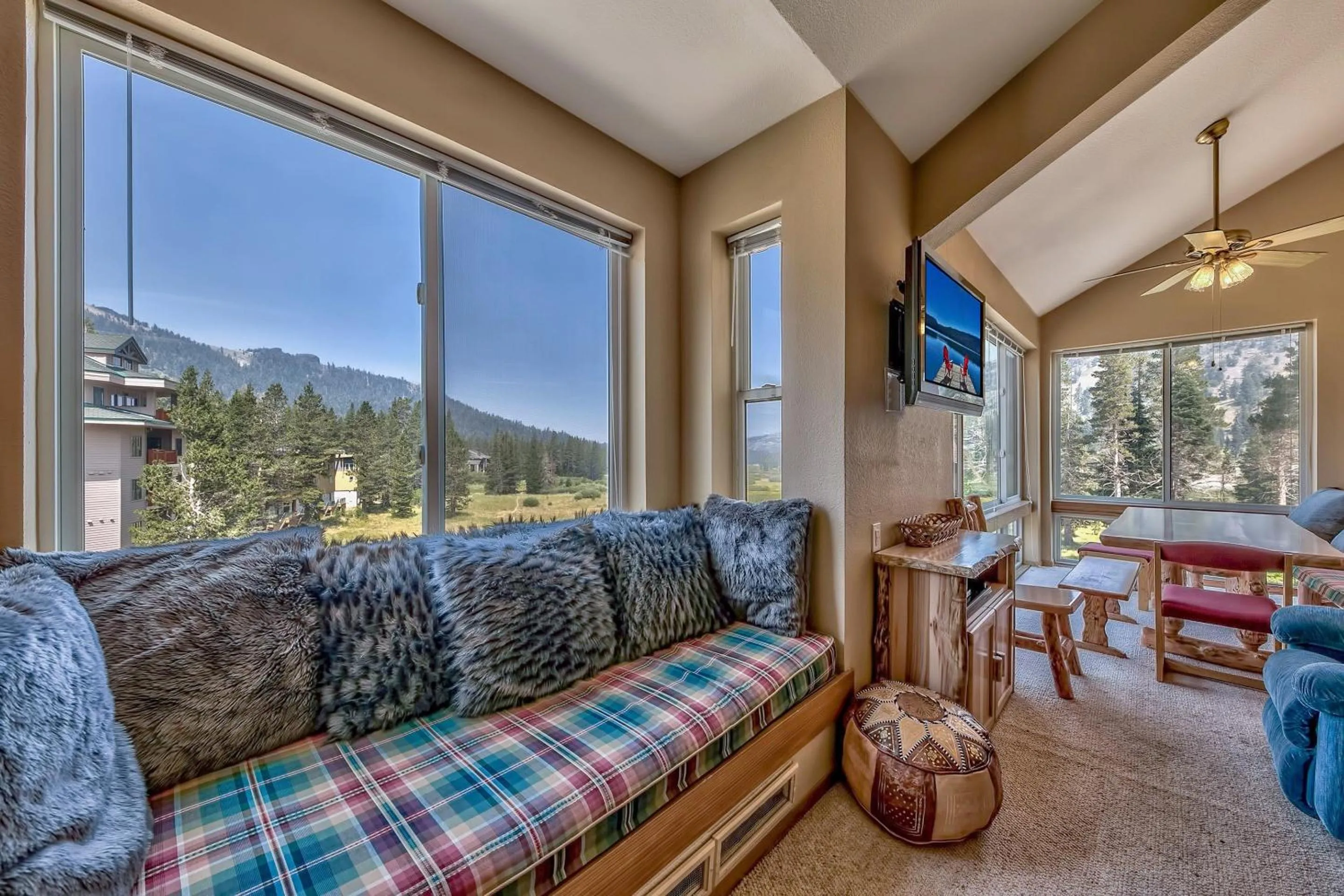 Living room in Kirkwood Mountain Resort Properties
