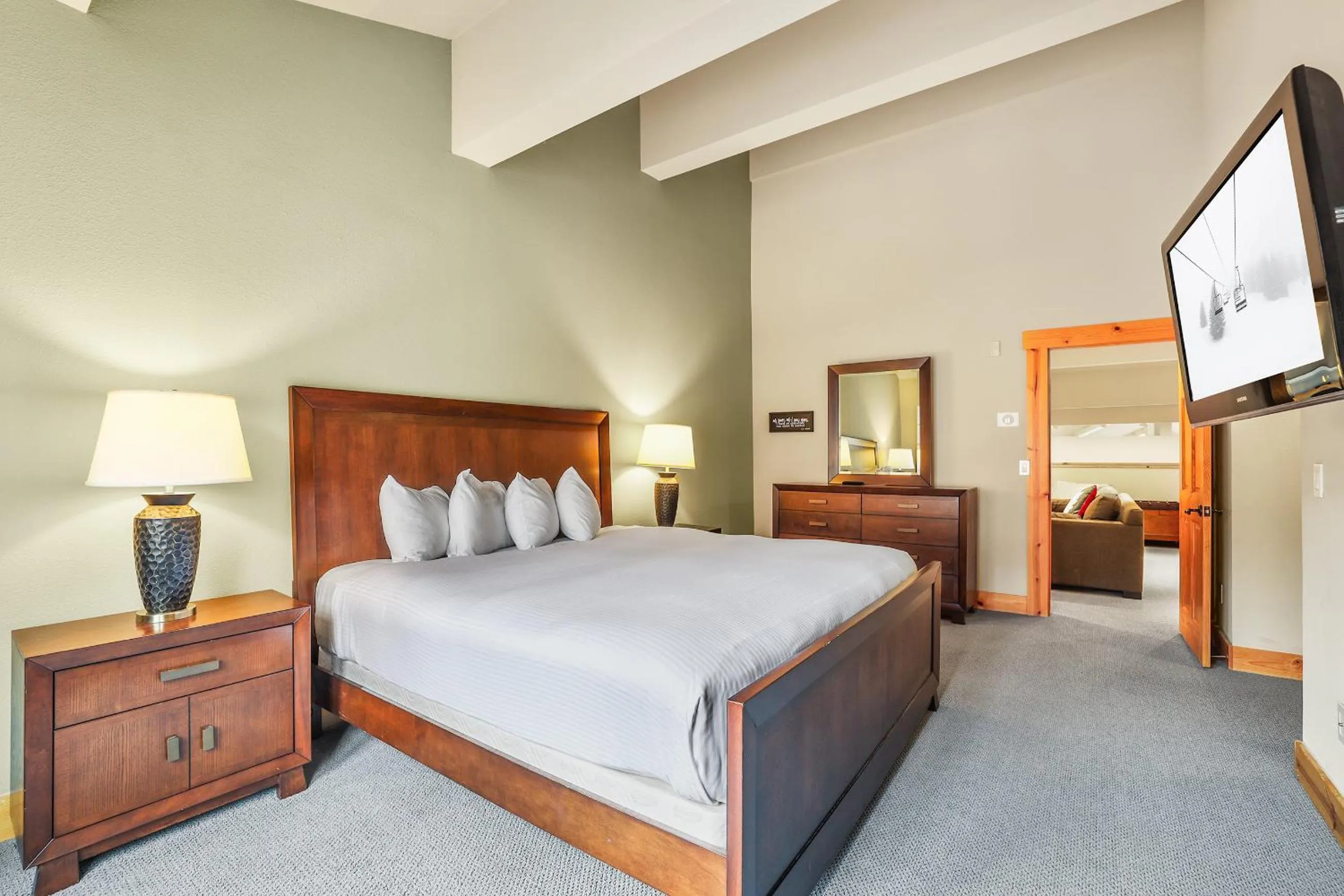 Bedroom, Bed in Kirkwood Mountain Resort Properties