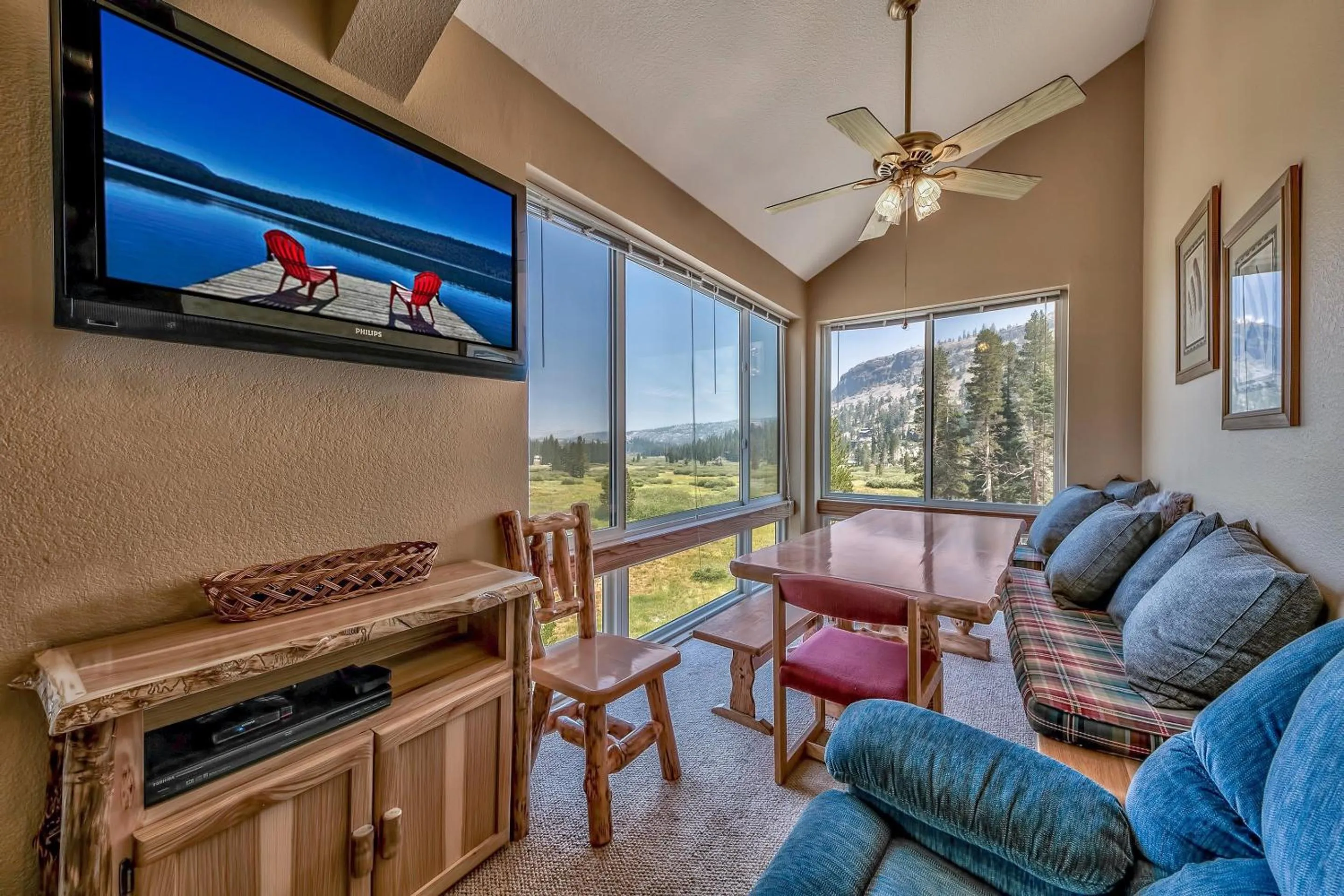 Living room in Kirkwood Mountain Resort Properties