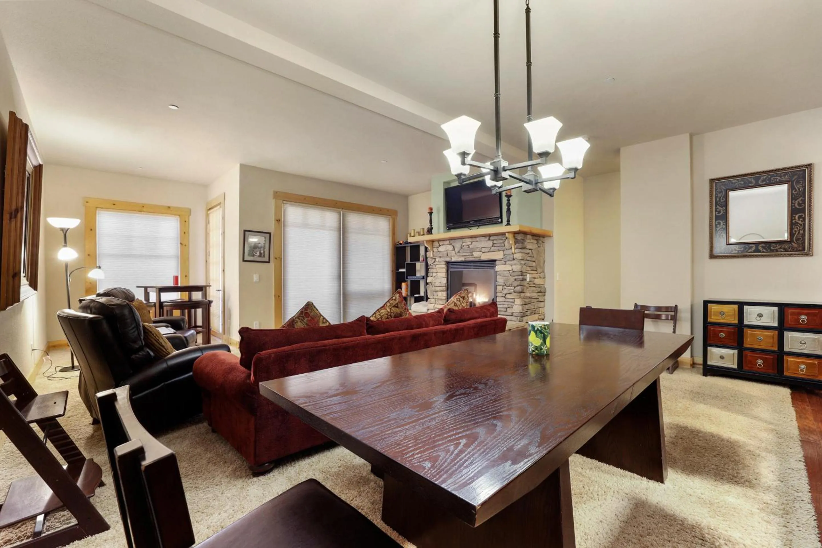 Dining area in Kirkwood Mountain Resort Properties