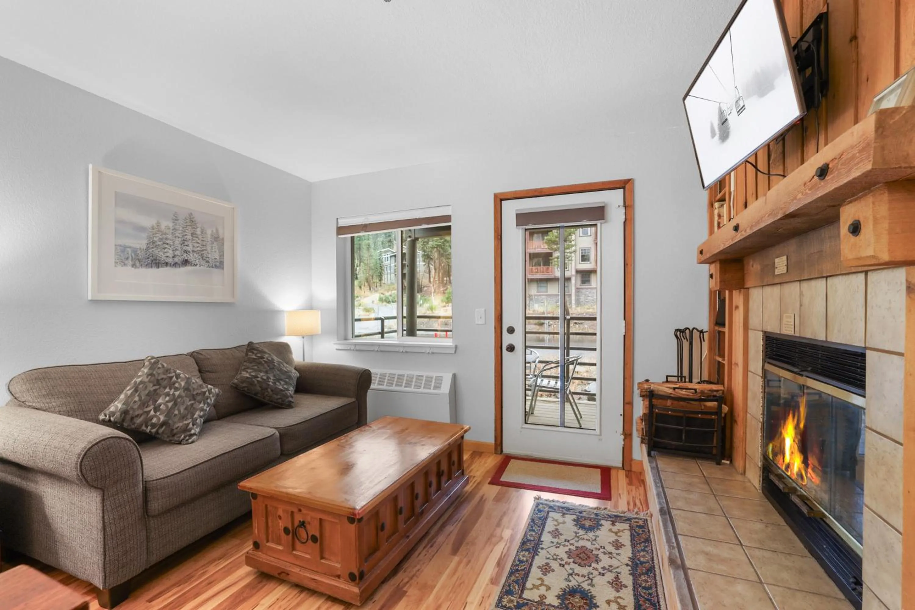 Living room in Kirkwood Mountain Resort Properties