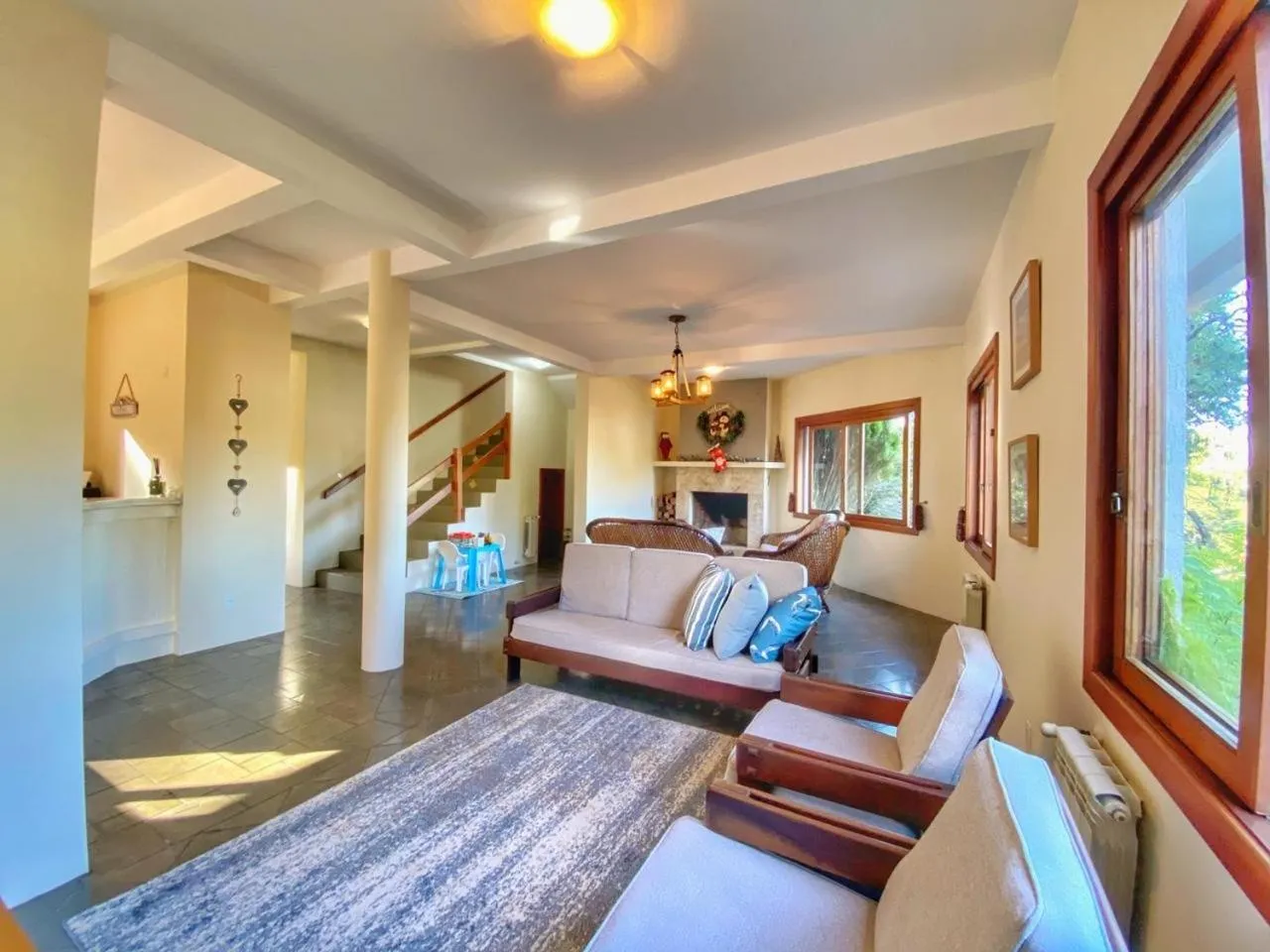 Living room in Pousada Flor De Canela