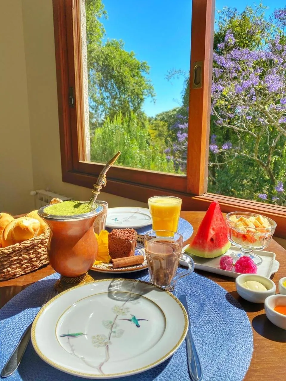 Breakfast in Pousada Flor De Canela
