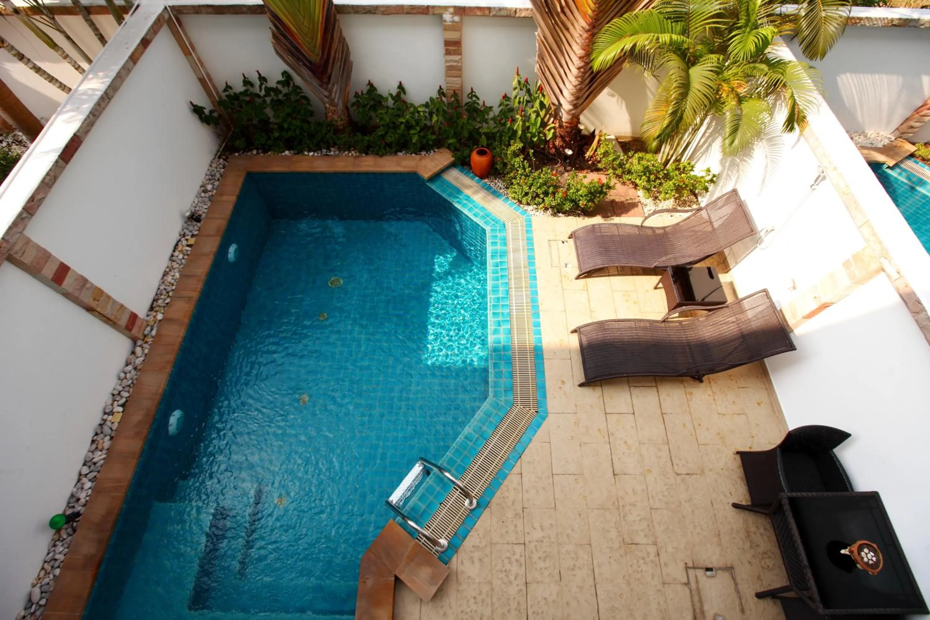 Swimming pool in Wongamat Pool Villas By Pattaya Sunny Rentals