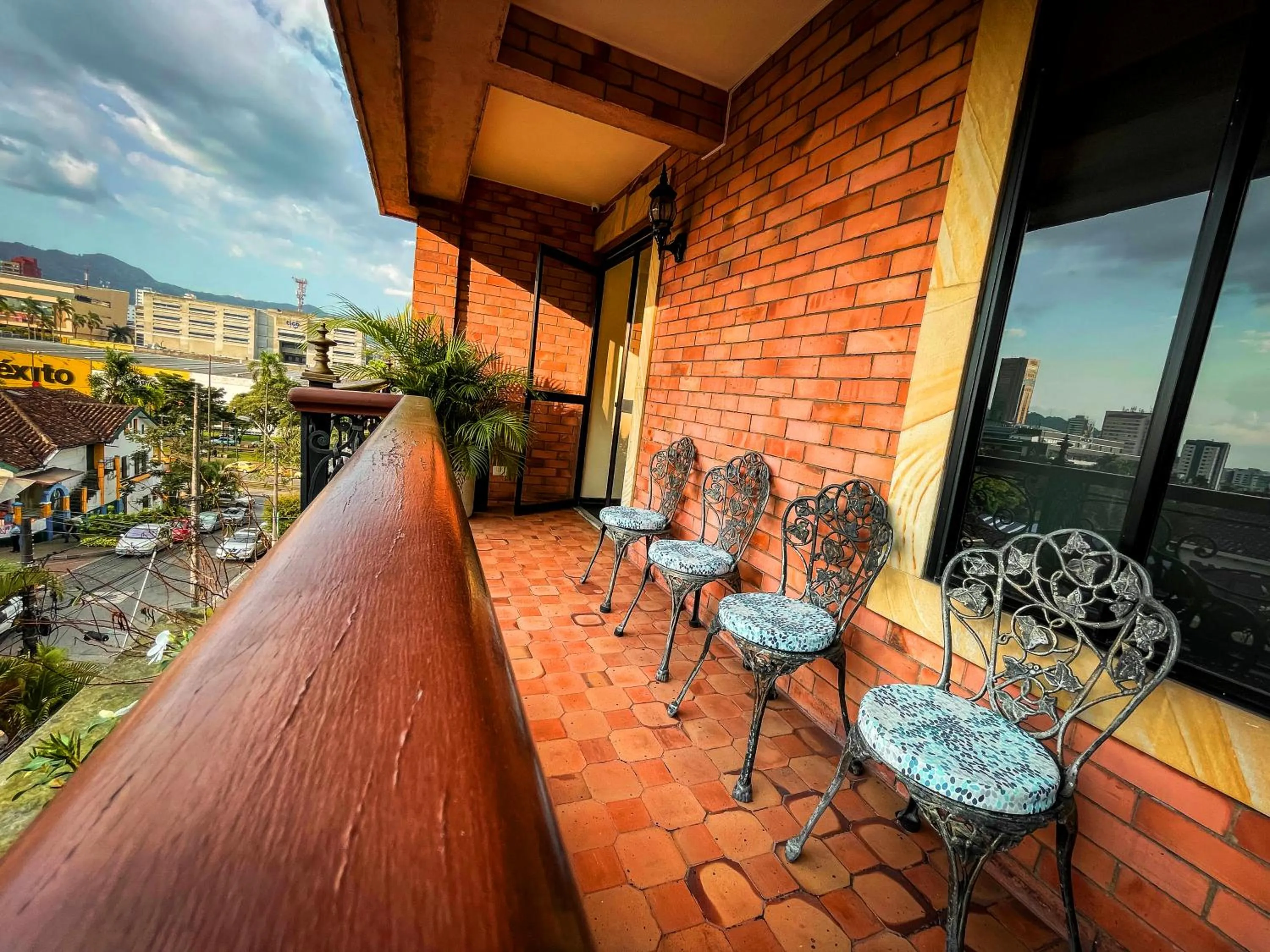 Balcony/Terrace in Hotel Castilla Real