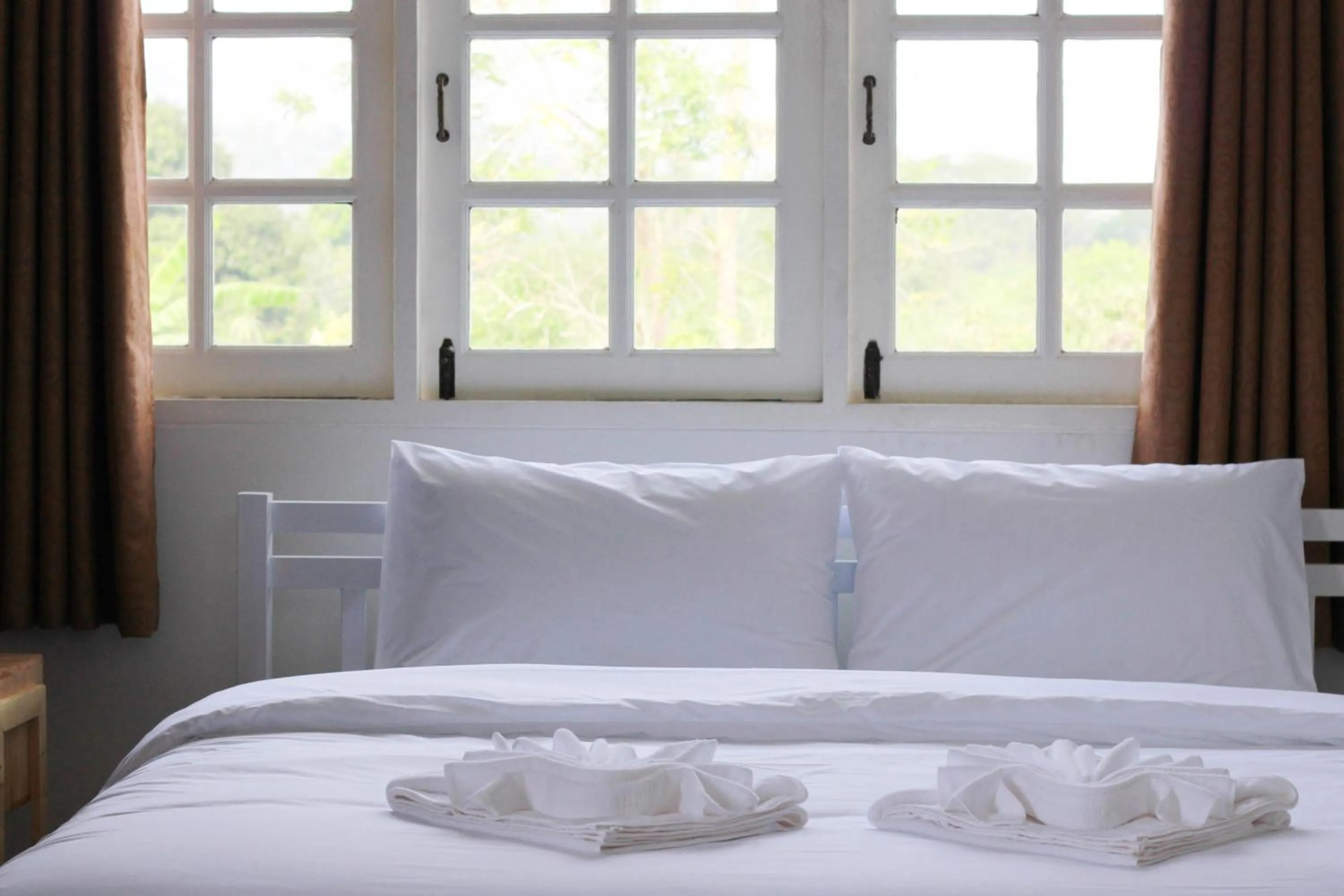 Bed in HOME@HOSTEL KANCHANABURI