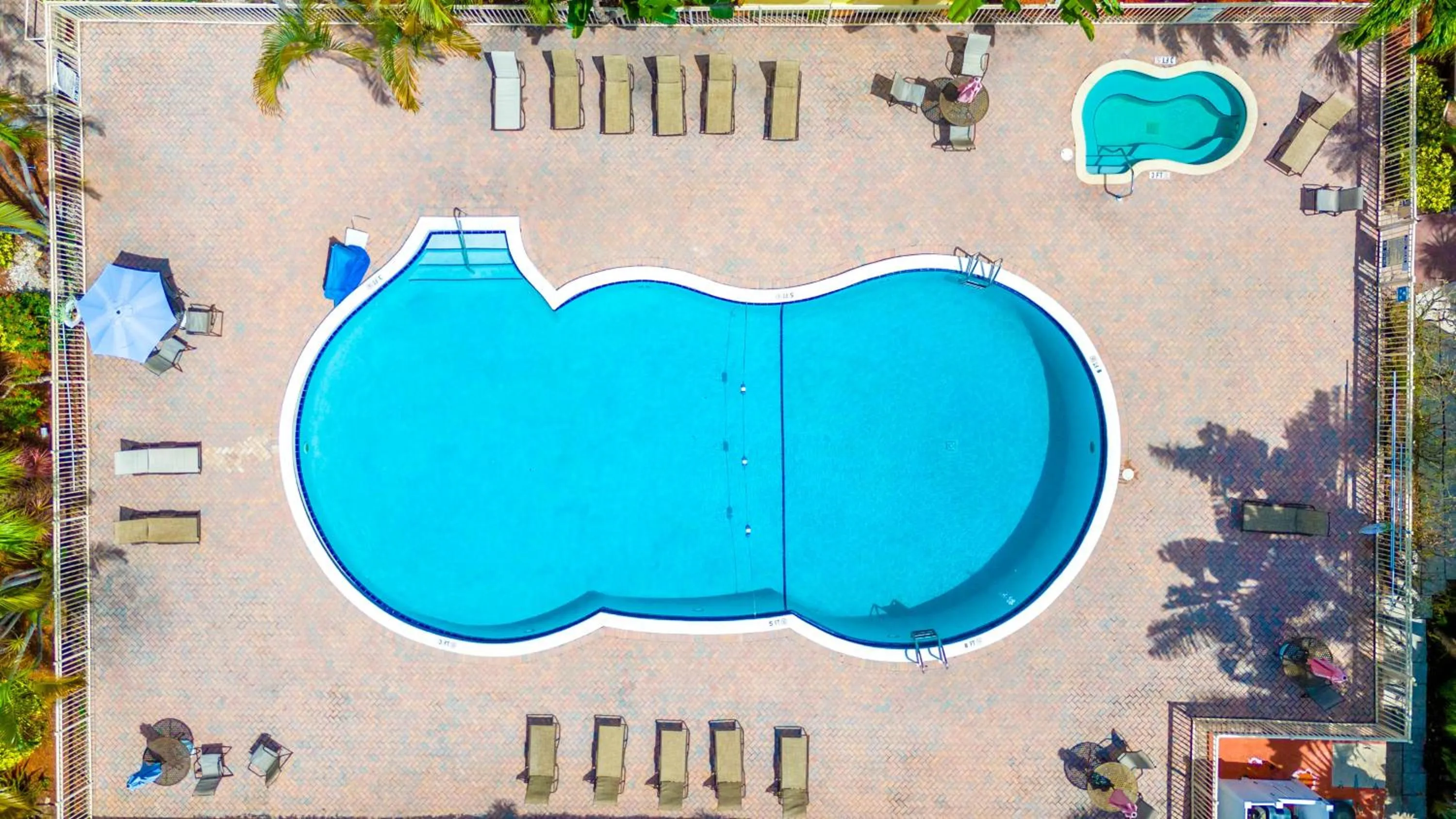 Pool view in Best Western Plus University Inn