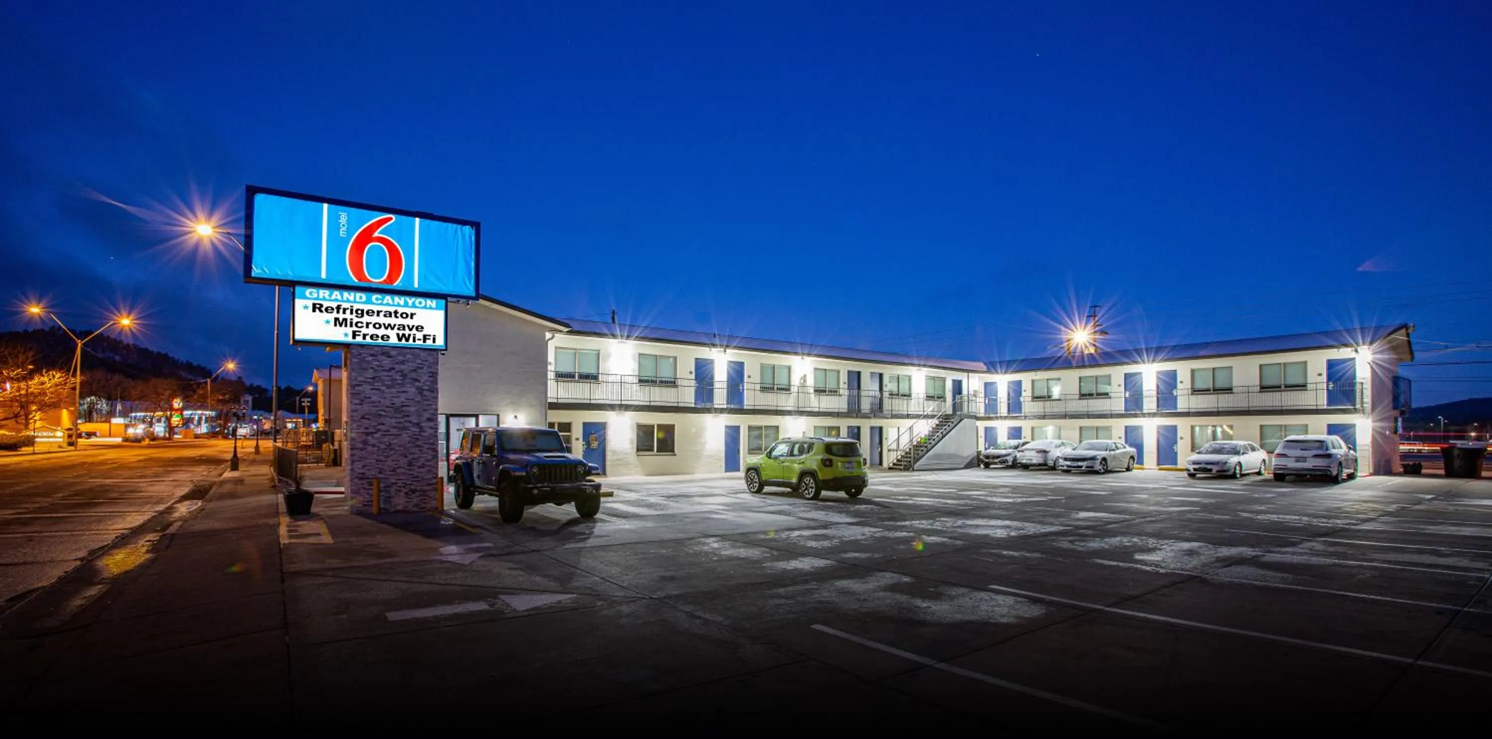 Property building in Motel 6 Williams AZ Downtown Grand Canyon