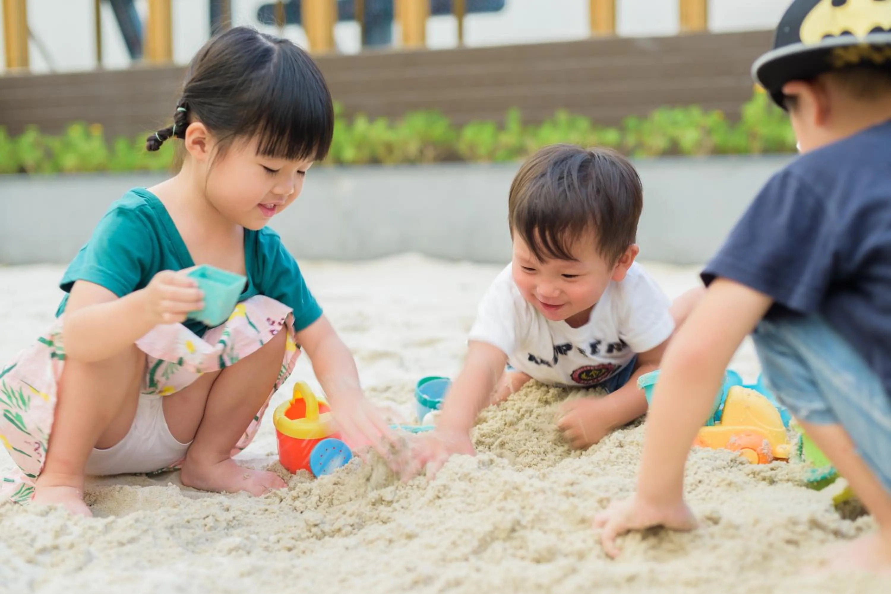 Children play ground in Hotel Château Anping