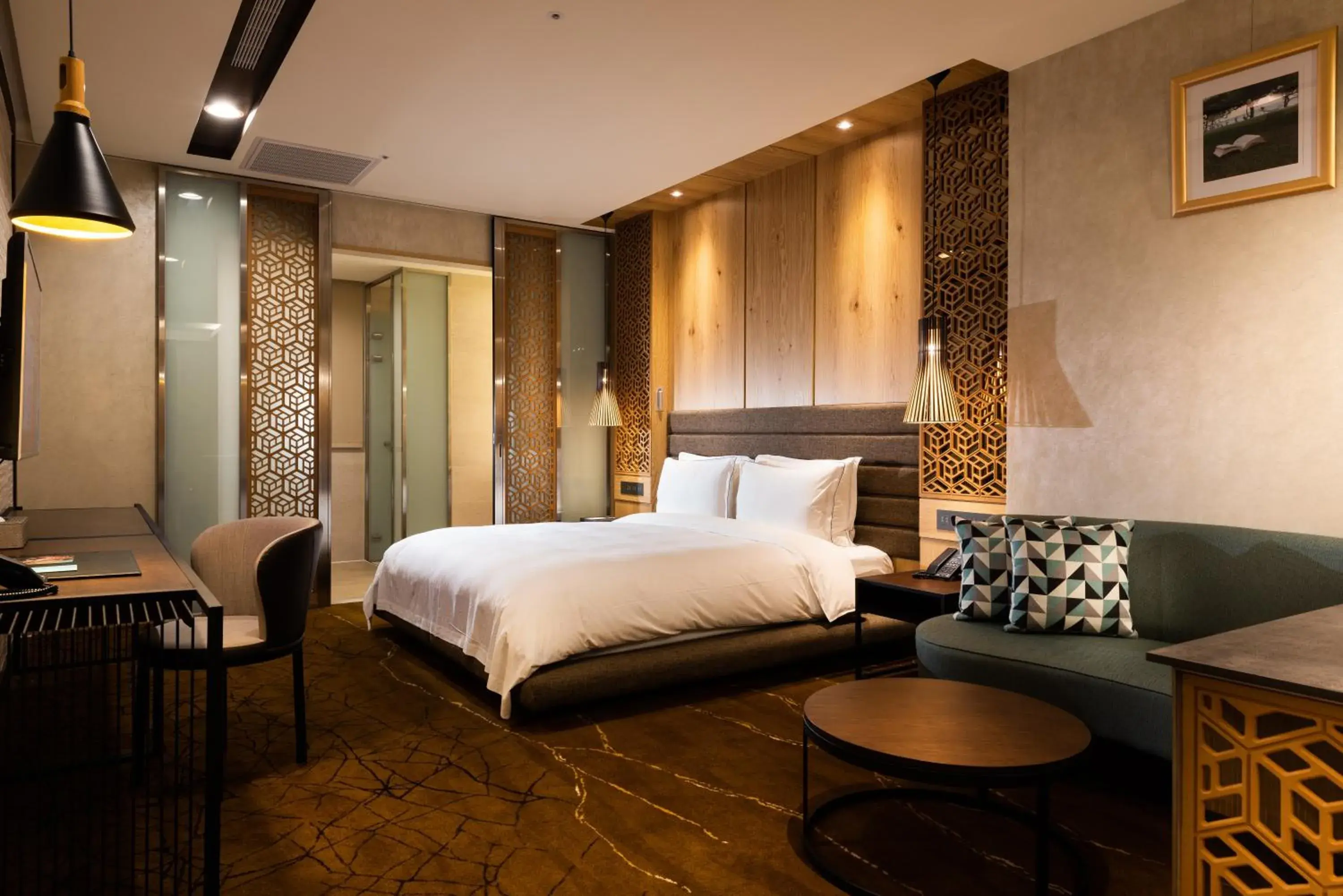 Standard Double Room - No Window in Hotel Château Anping Standard Double Room - No Window in Hotel Château Anping