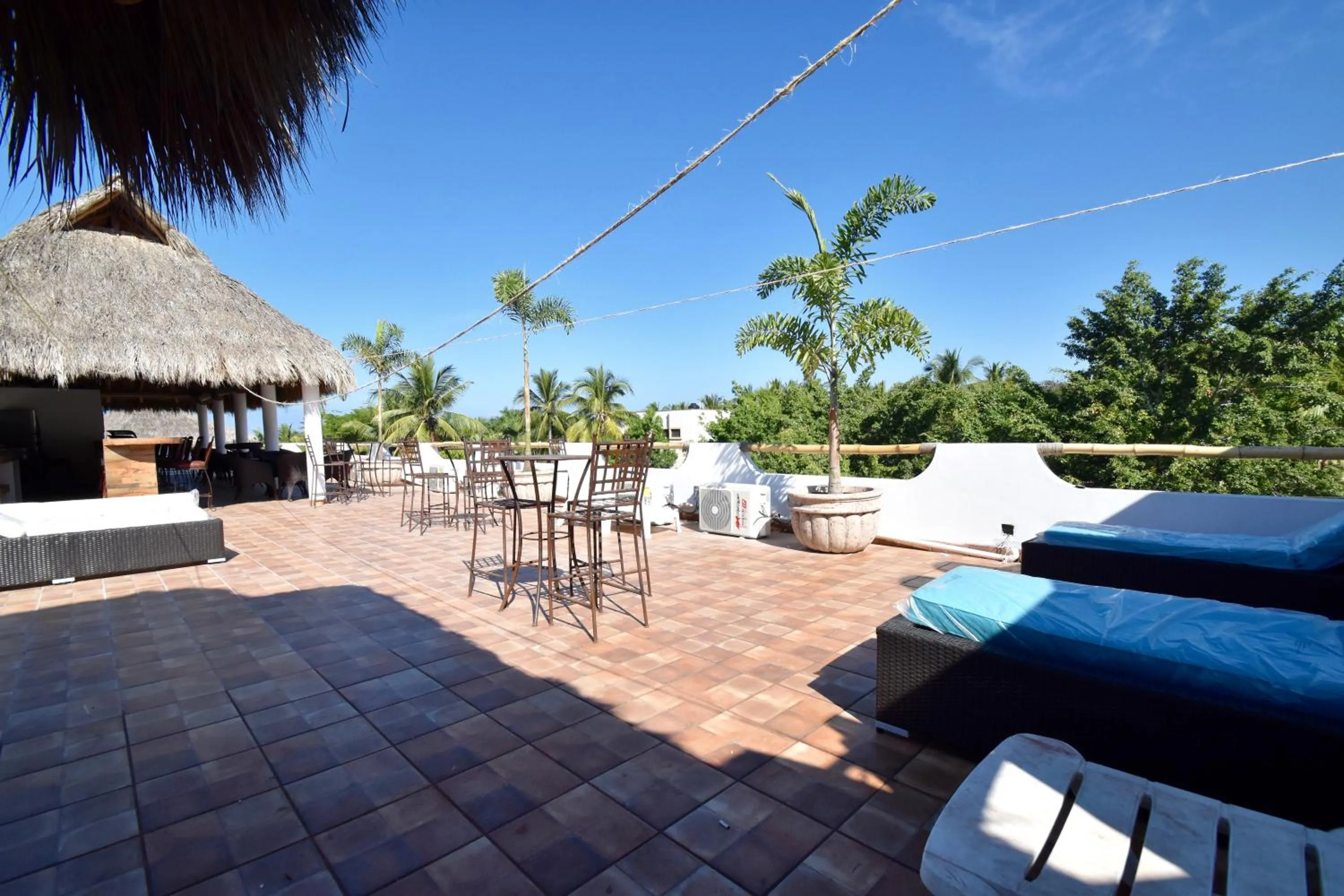 Balcony/Terrace in Villas Amalia Hotel