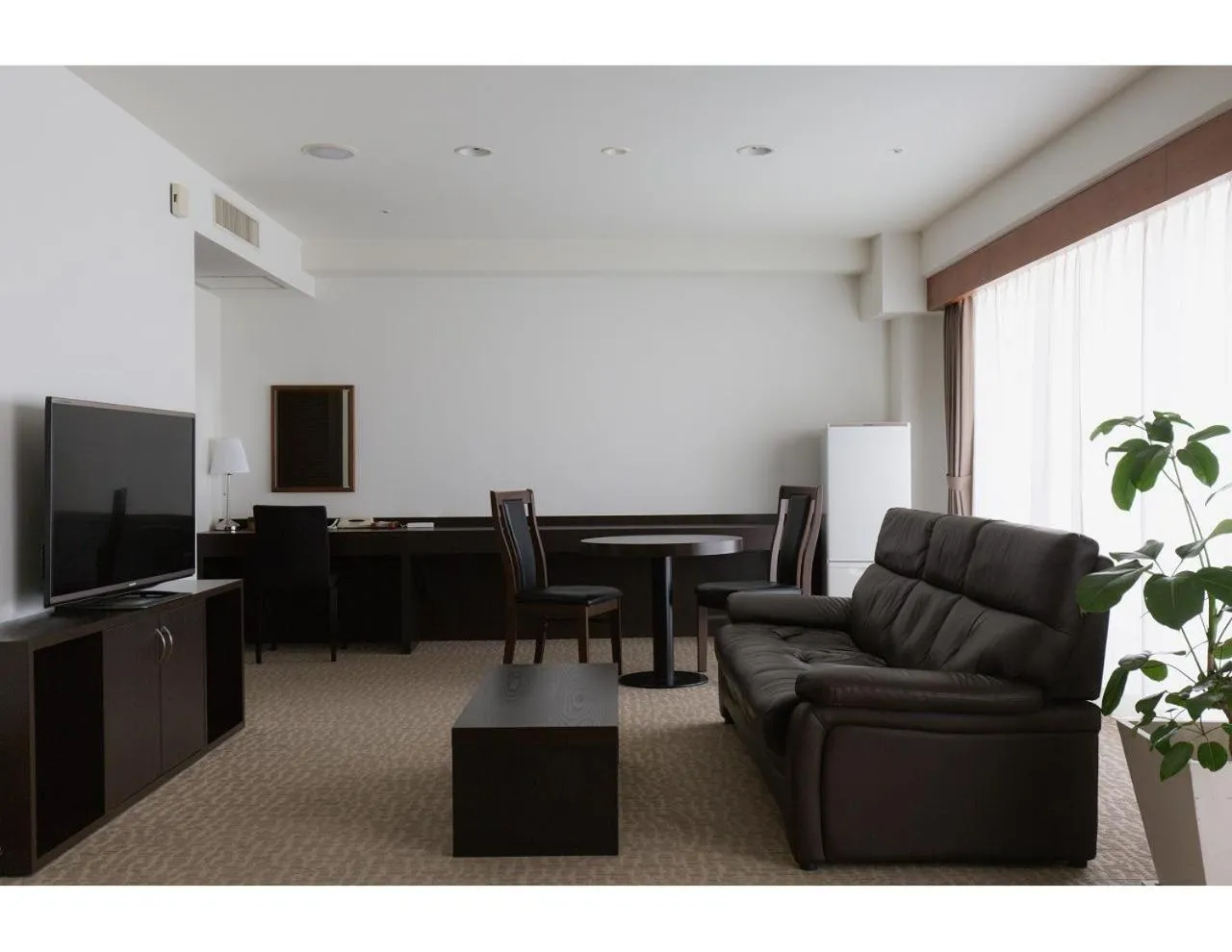 Seating area in EM Wellness Kurashinohakko Lifestyle Resort