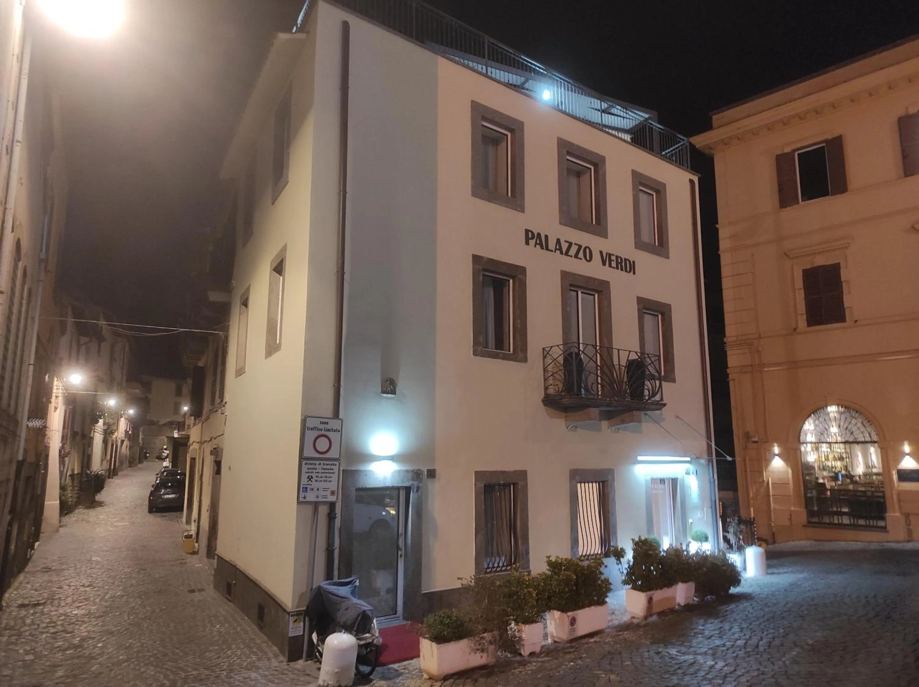 Property building in Palazzo Verdi Holiday Viterbo