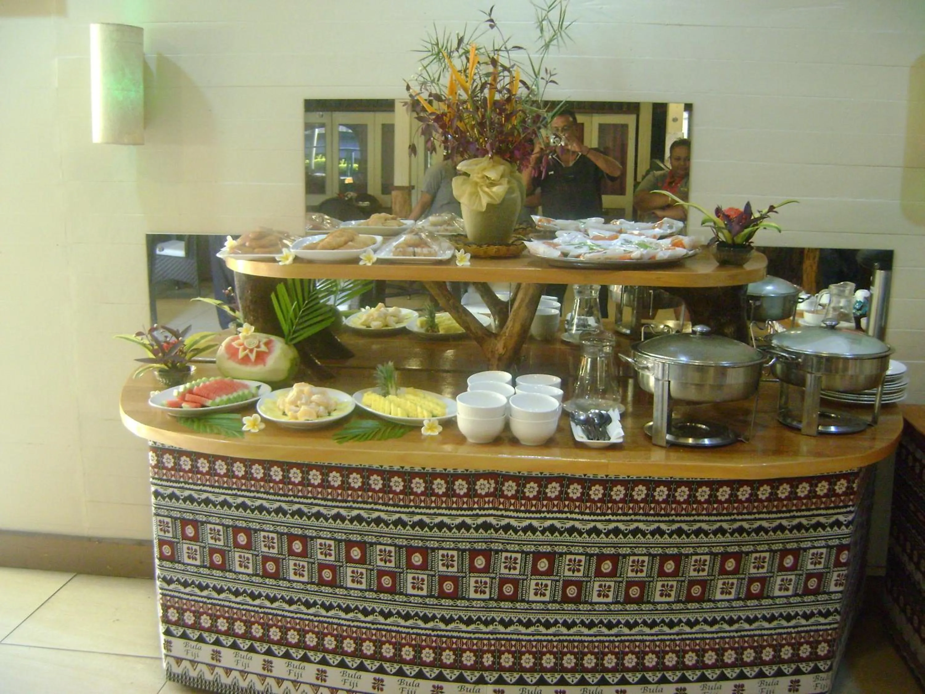 Breakfast in Tanoa Skylodge Hotel