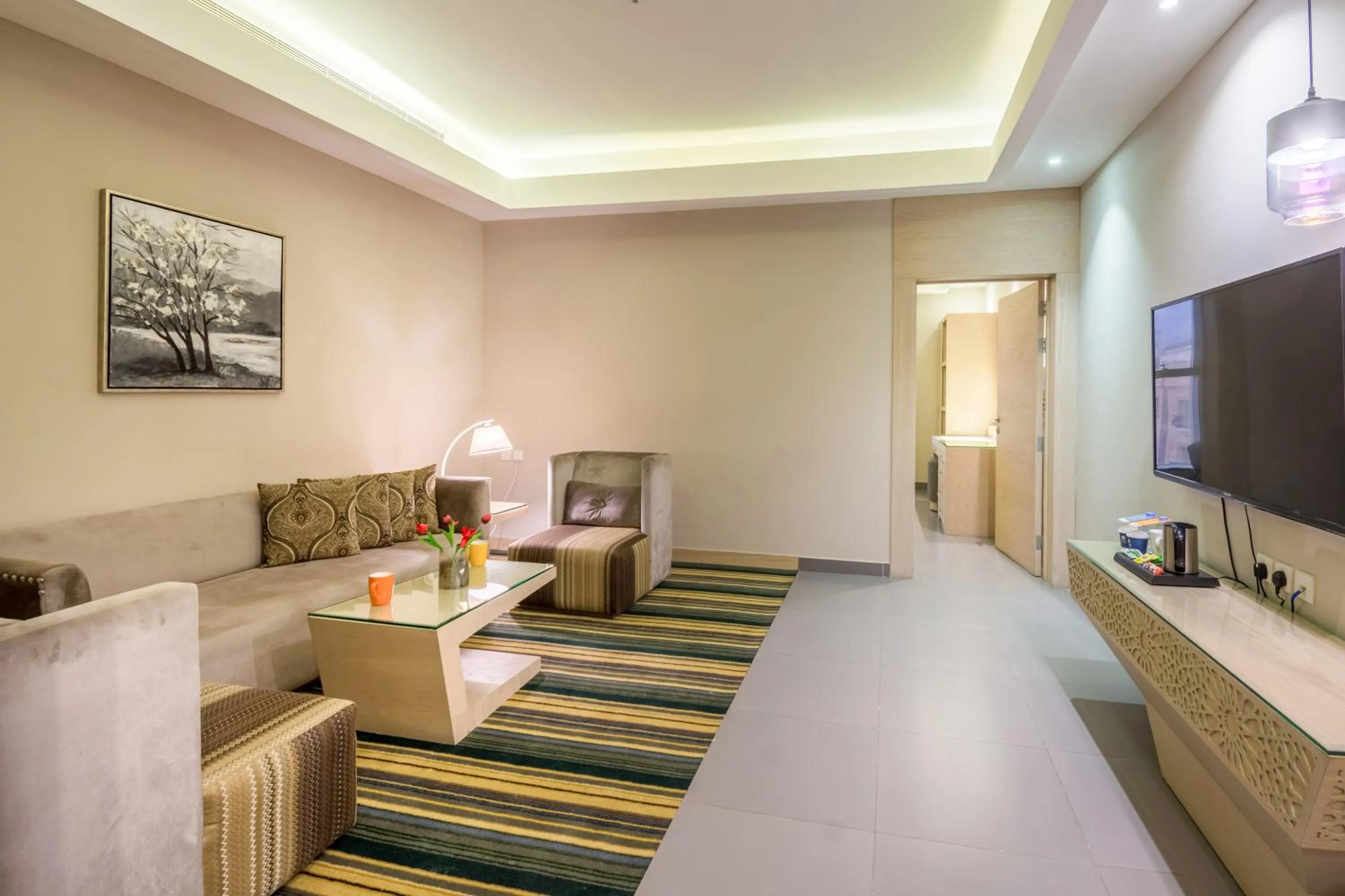 Living room in Ewaa Express Hotel - Al Hamra